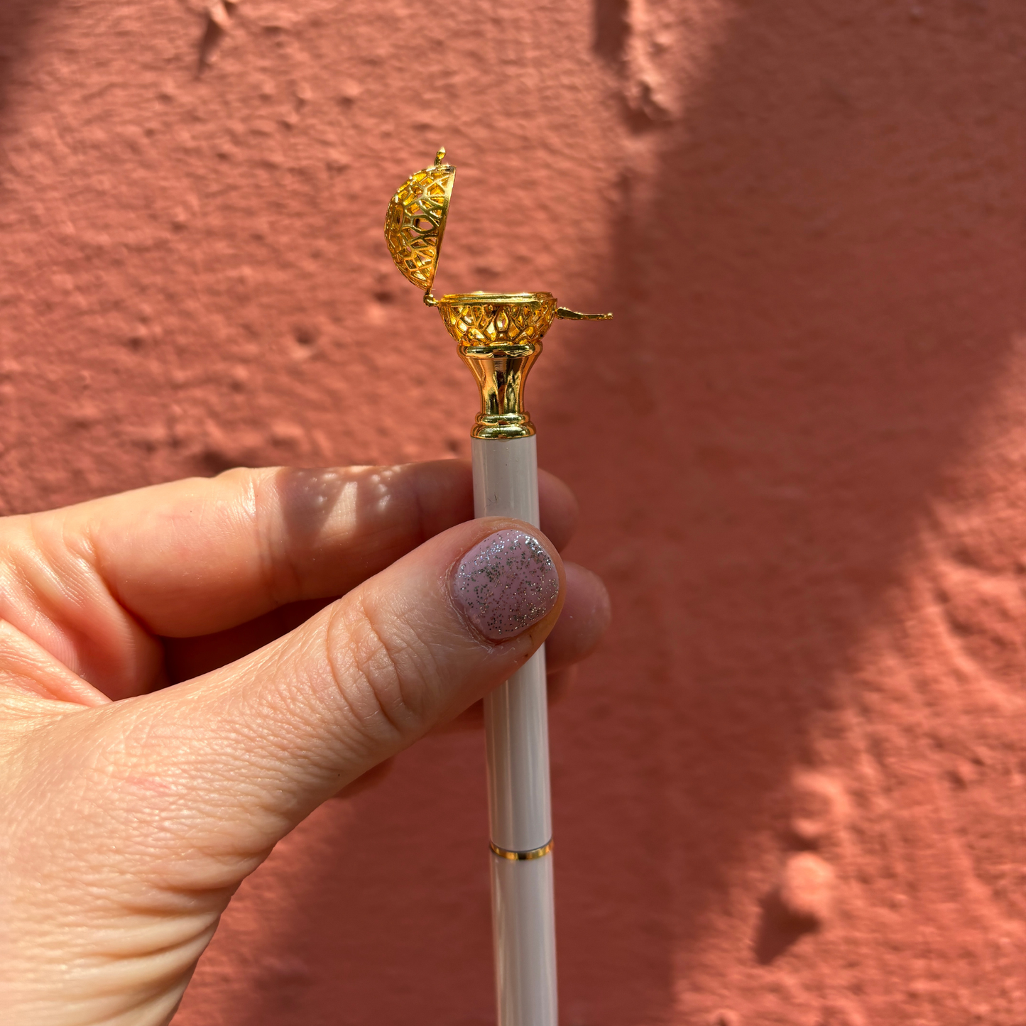 Essential Oil Diffuser Pen in Rose | Includes 1 ml of Essential Oil and 2 Lava Beads | Refillable-Santa Barbara Design Studio-The Bullish Store