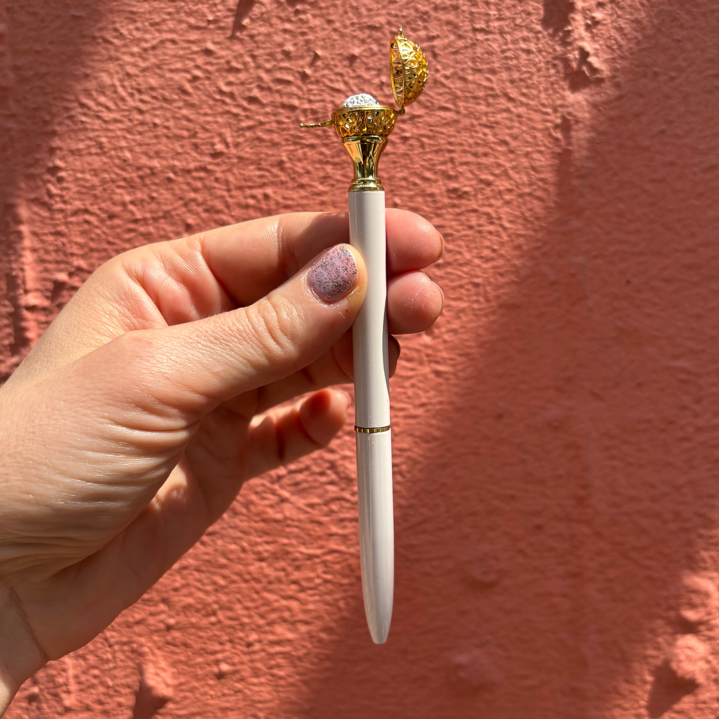 Essential Oil Diffuser Pen in Rose | Includes 1 ml of Essential Oil and 2 Lava Beads | Refillable-Santa Barbara Design Studio-The Bullish Store