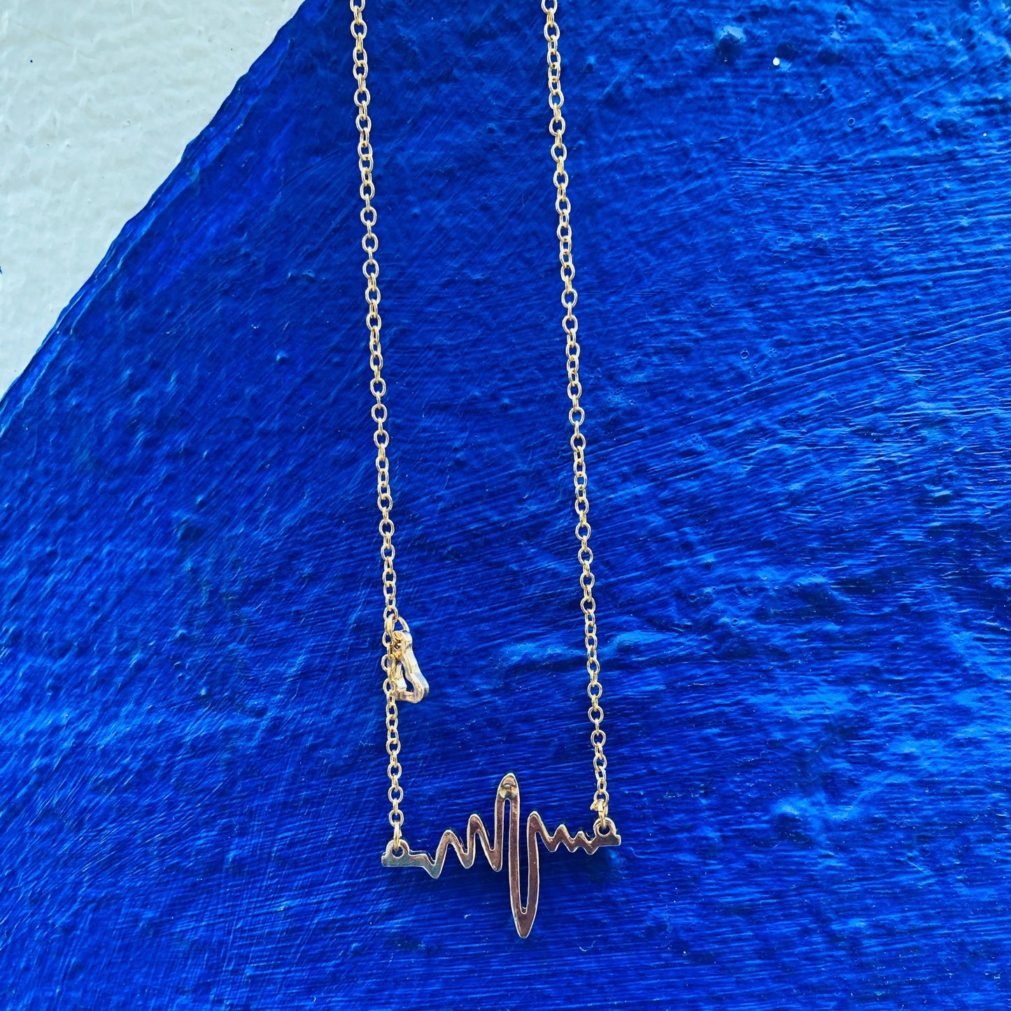 Every Heartbeat Necklace in Gold