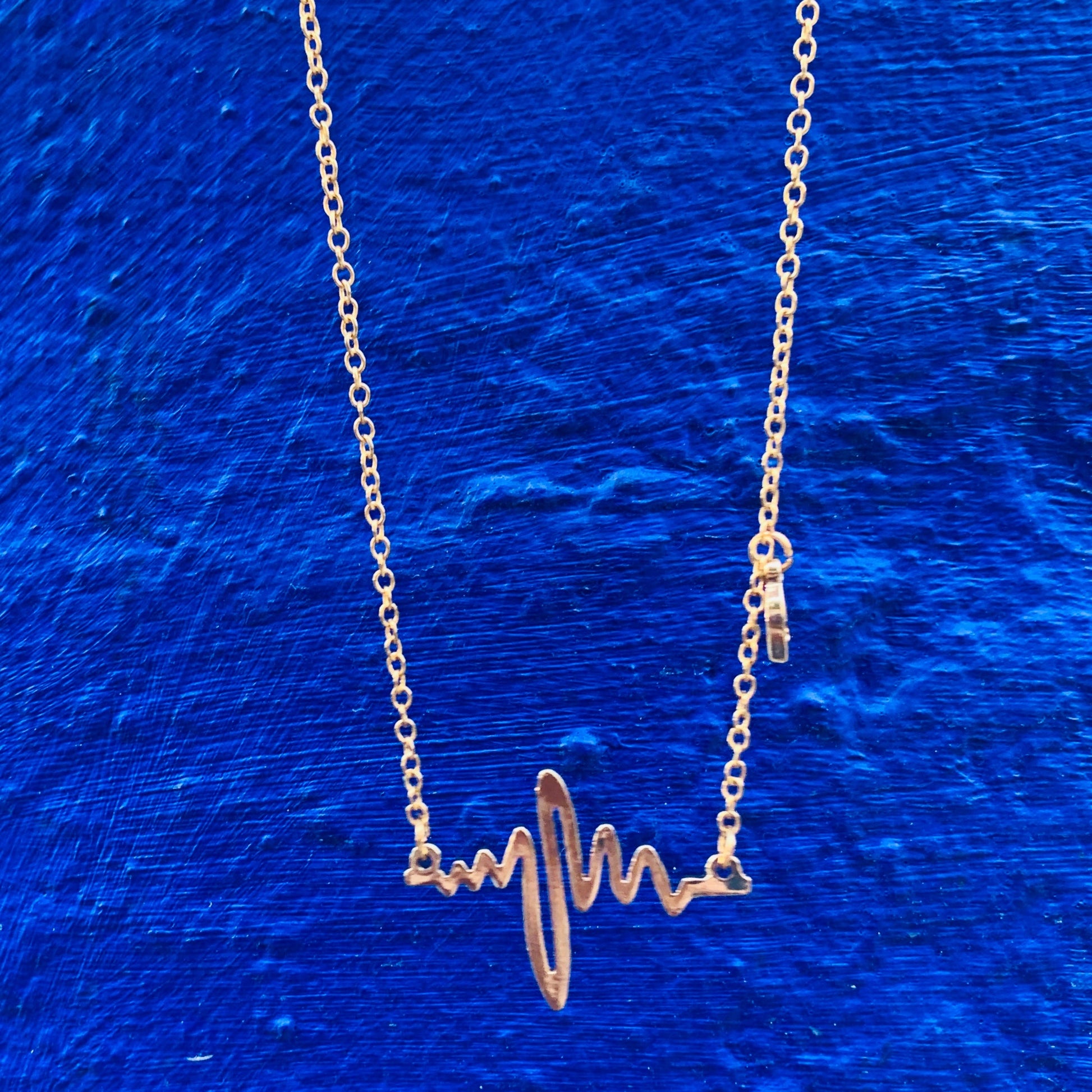 Every Heartbeat Necklace in Gold