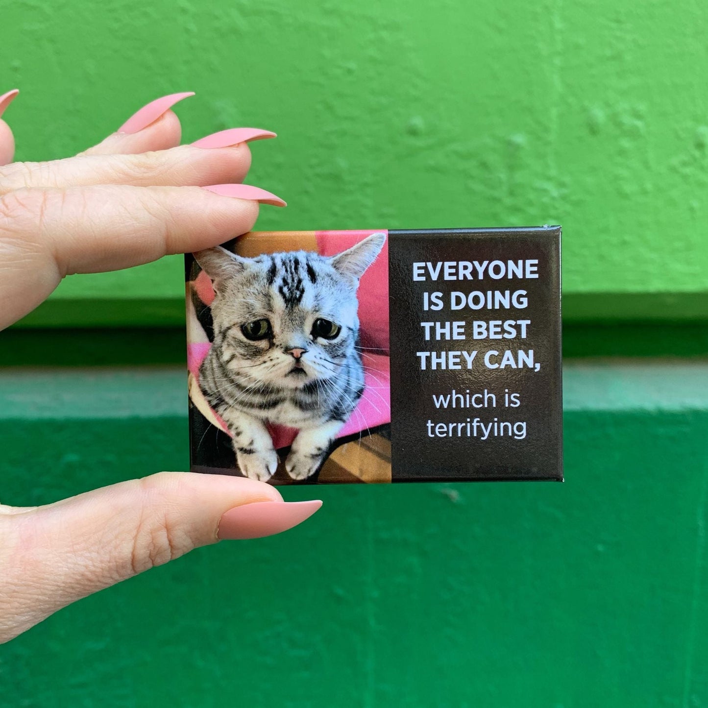 Everyone Is Doing The Best They Can, Which Is Terrifying Magnet