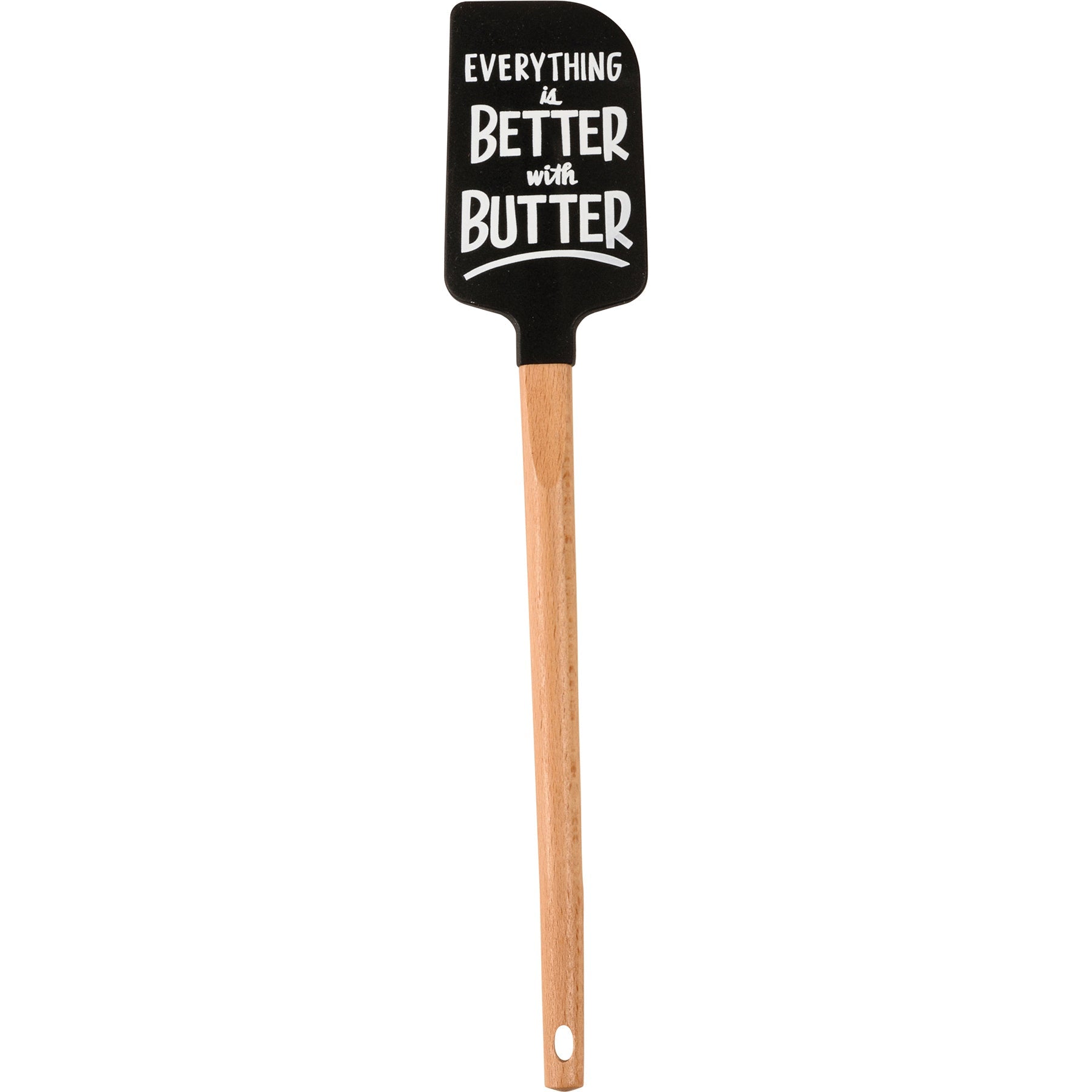 Everything Is Better With Butter Spatula With A Wooden Handle