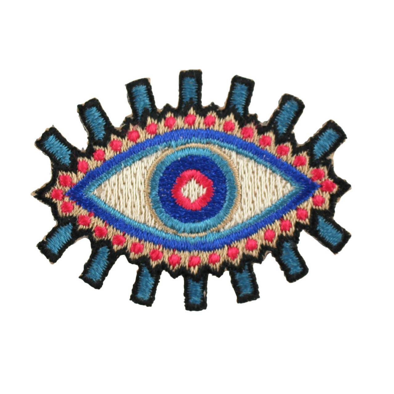 Evil Eye Patch | Mystical Embroidered Applique For Accessories and Clothing Items