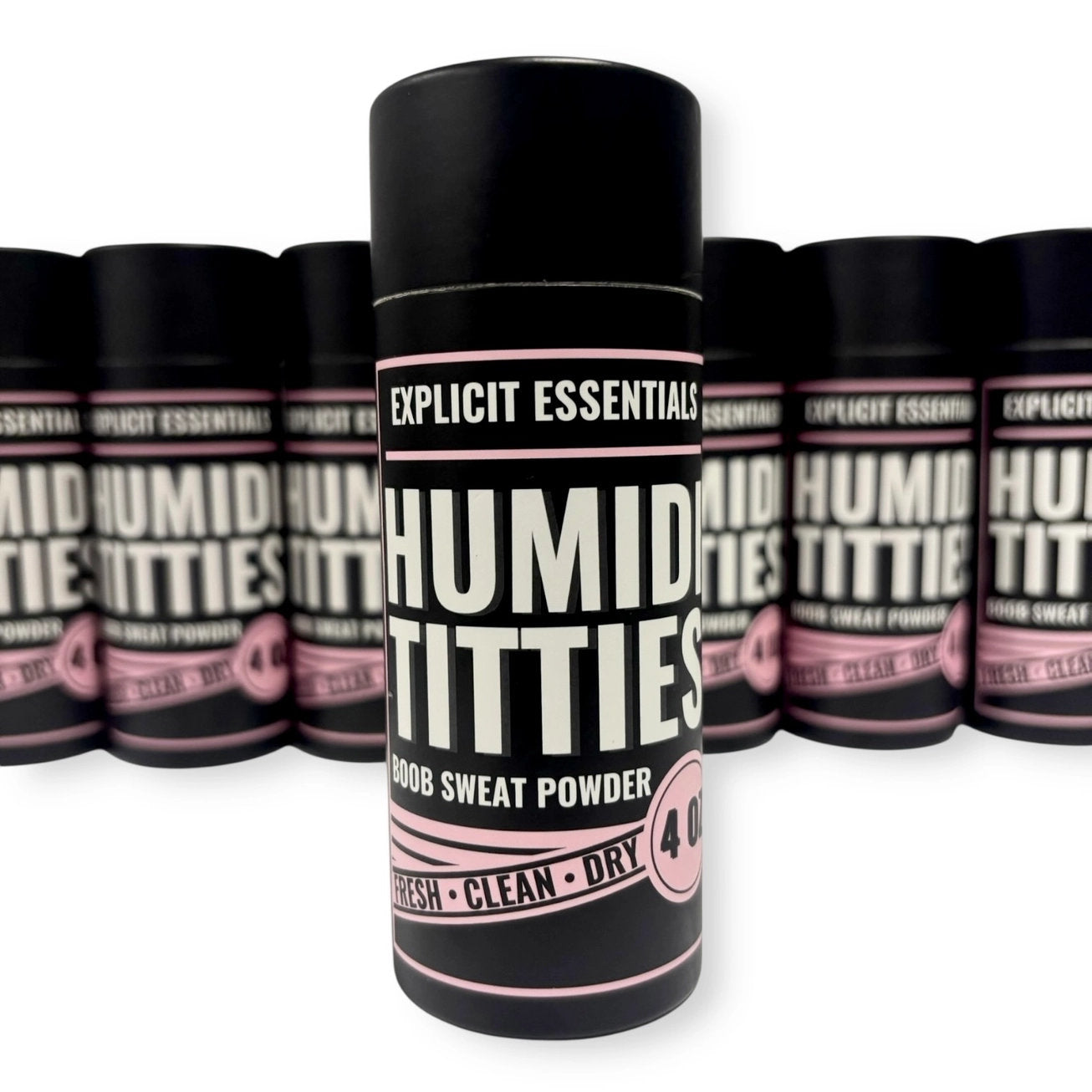 Explicit Essentials Humidititties Boob Sweat Powder in Cool Lavender Scent