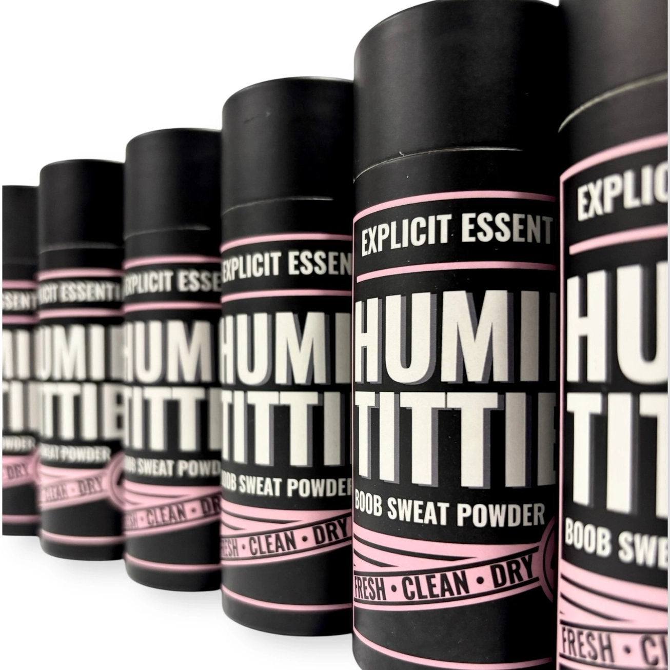 Explicit Essentials Humidititties Boob Sweat Powder in Cool Lavender Scent