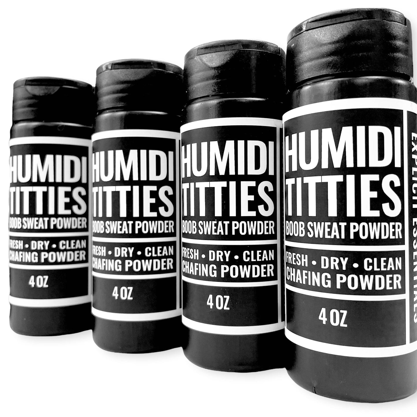 Explicit Essentials Humidititties Boob Sweat Powder in Cool Lavender Scent