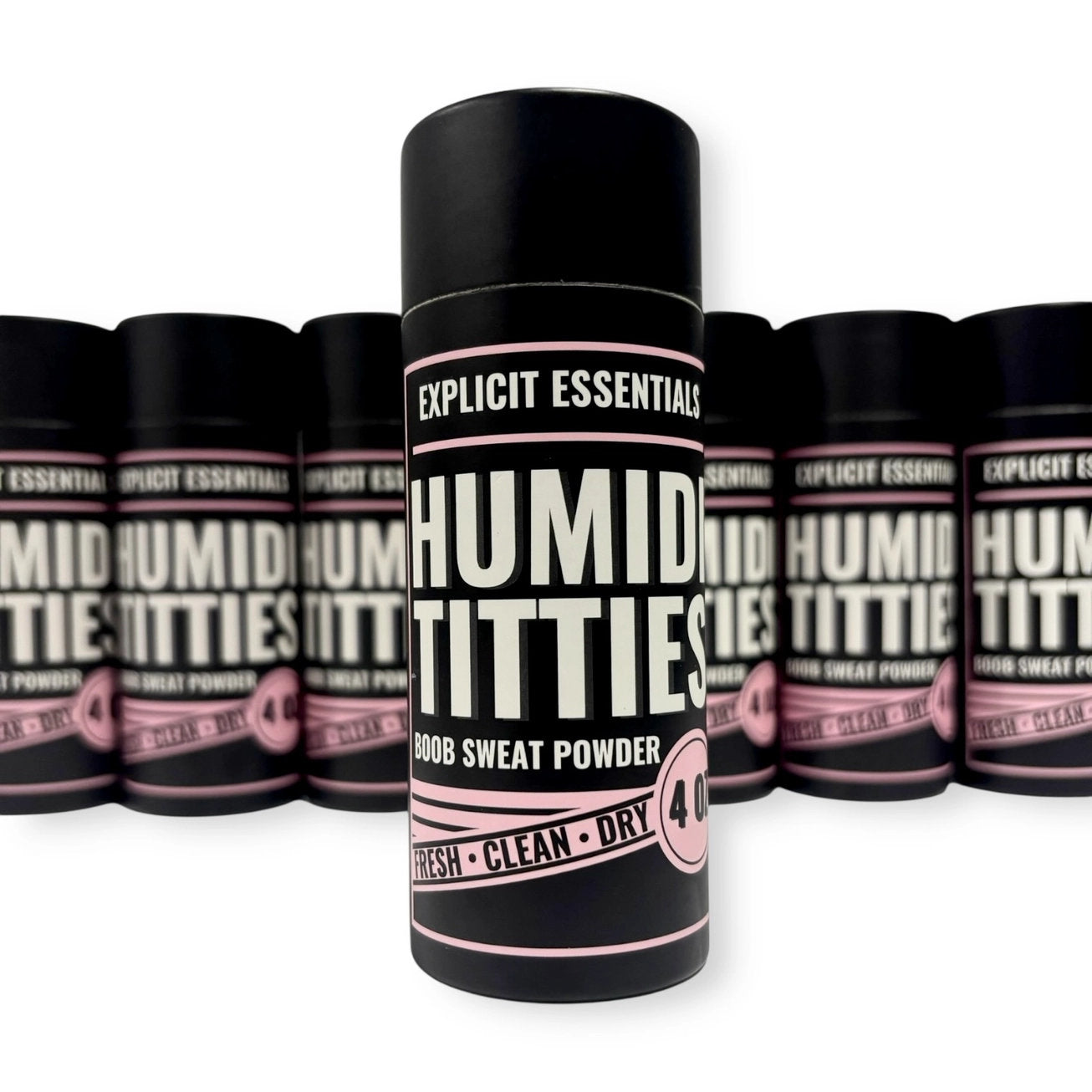 Explicit Essentials Humidititties Boob Sweat Powder in Cool Lavender Scent