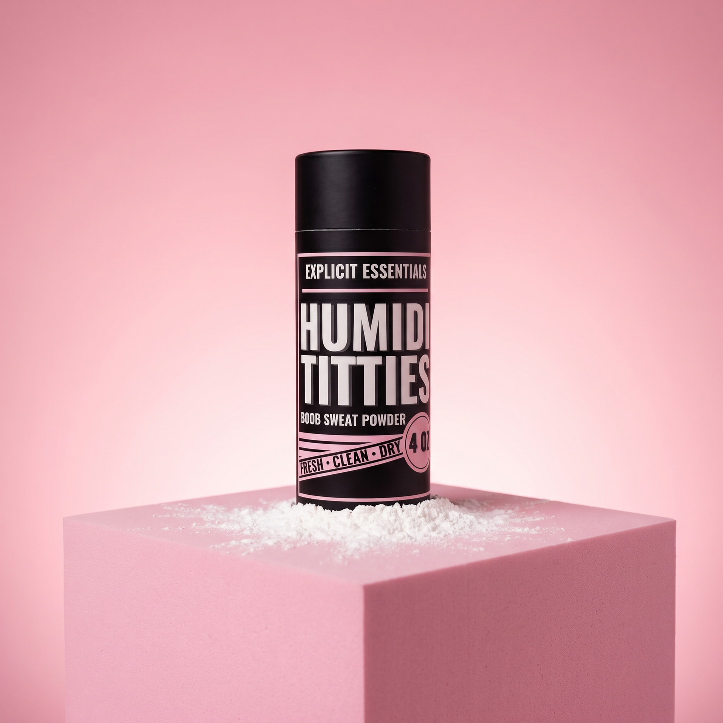 Explicit Essentials Humidititties Boob Sweat Powder in Cool Lavender Scent