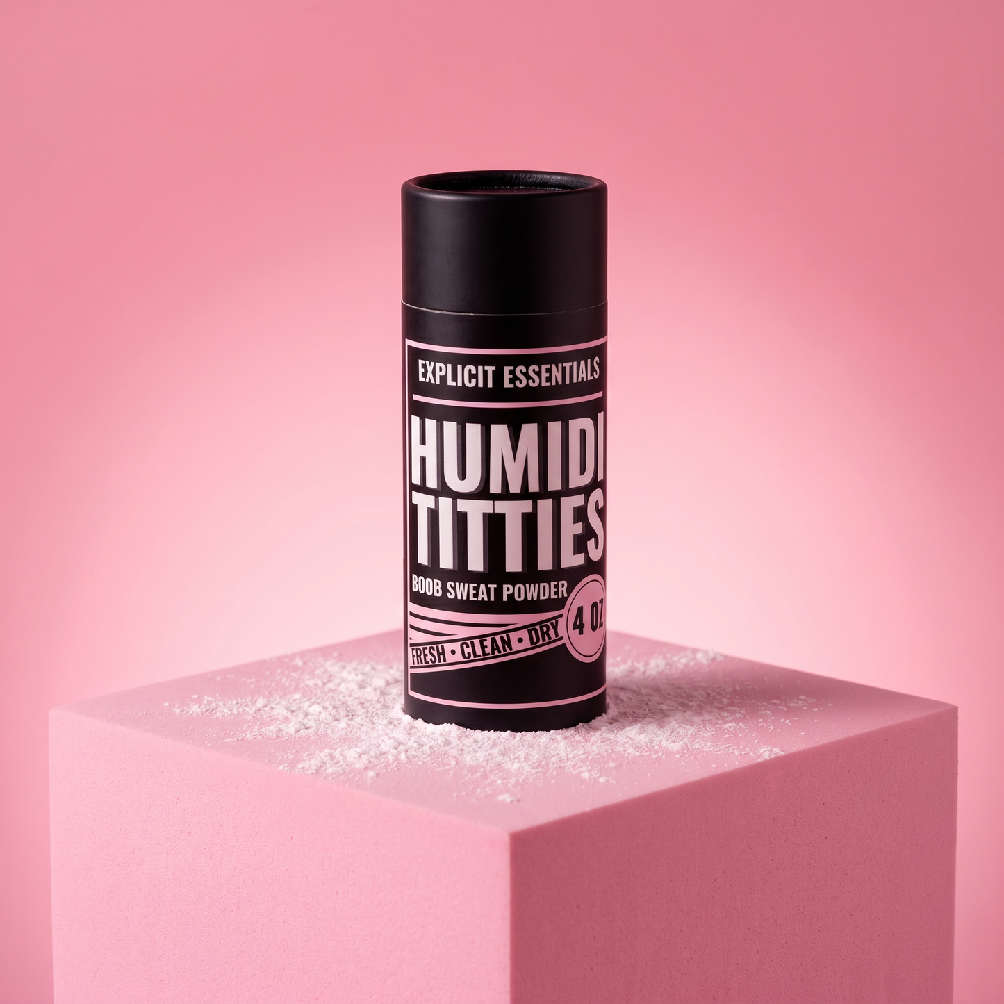 Explicit Essentials Humidititties Boob Sweat Powder in Cool Lavender Scent