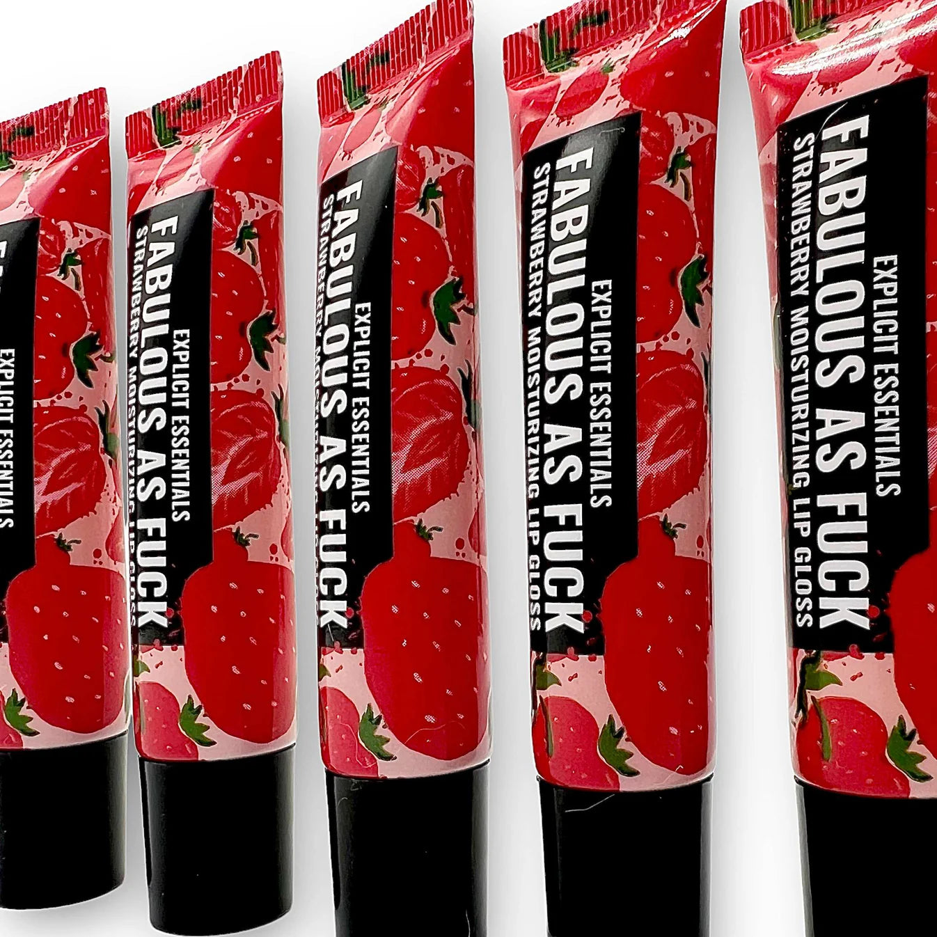 Fabulous As F@ck Strawberry Lip Gloss-Explicit Essentials-The Bullish Store
