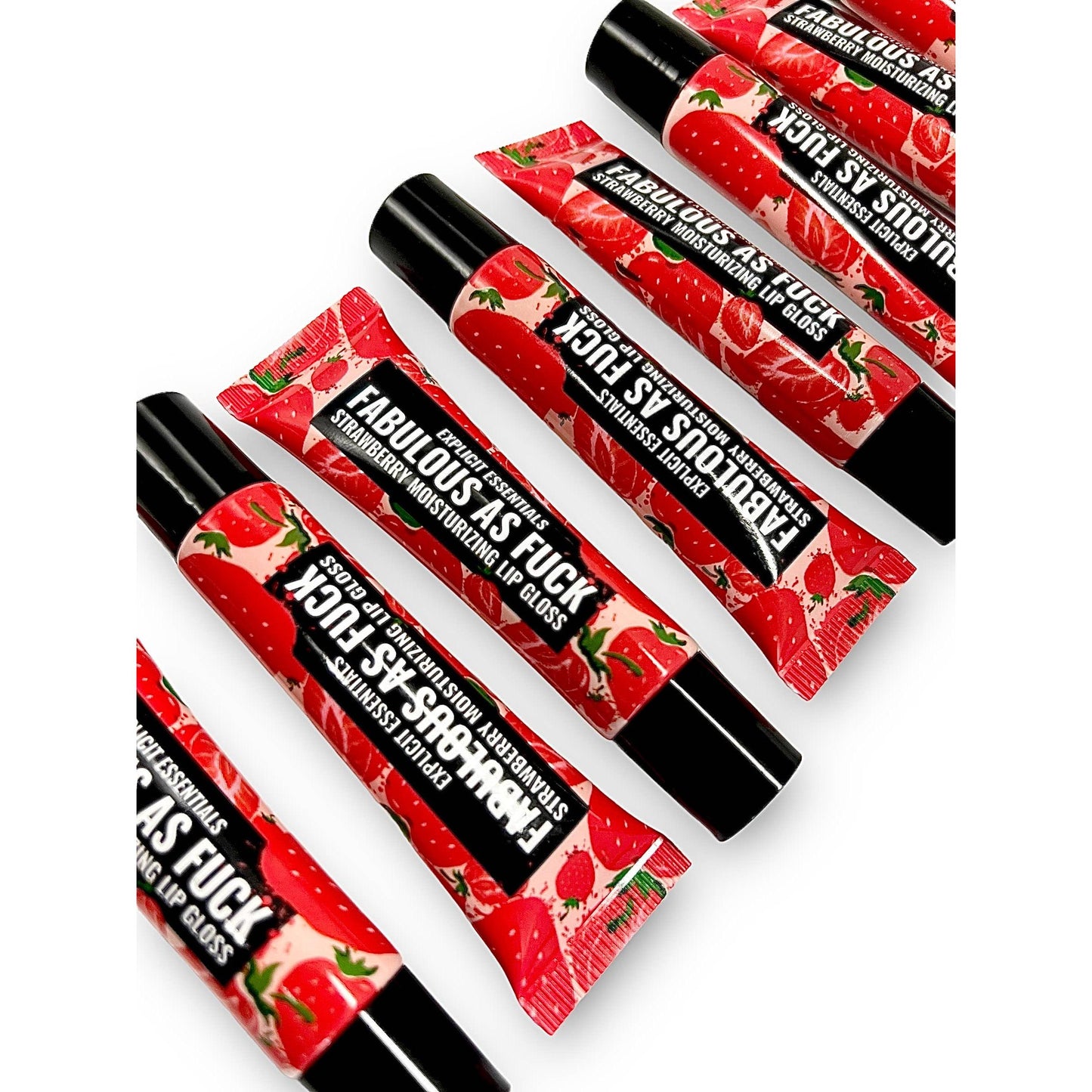 Fabulous As F@ck Strawberry Lip Gloss-Explicit Essentials-The Bullish Store