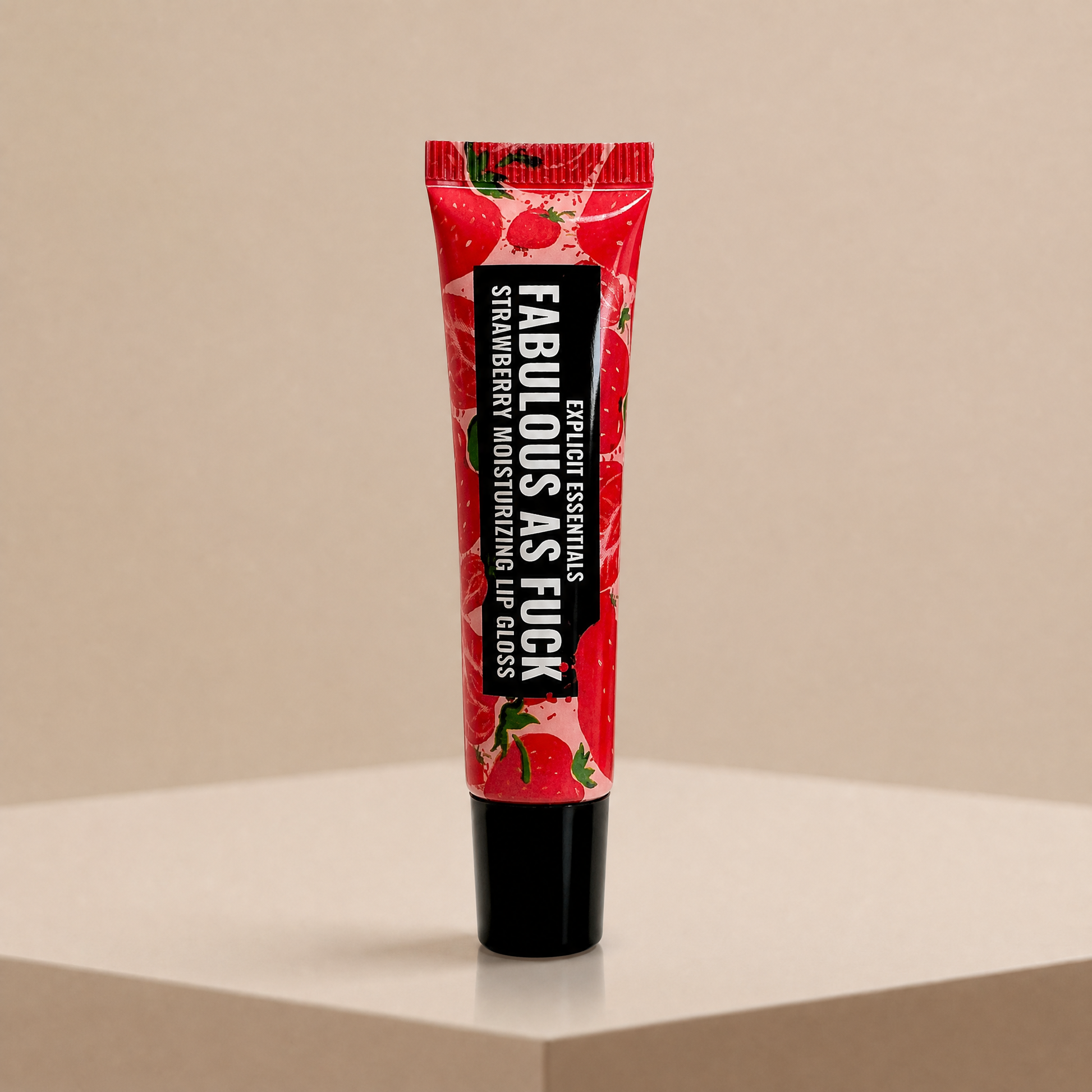 Fabulous As F@ck Strawberry Lip Gloss-Explicit Essentials-The Bullish Store