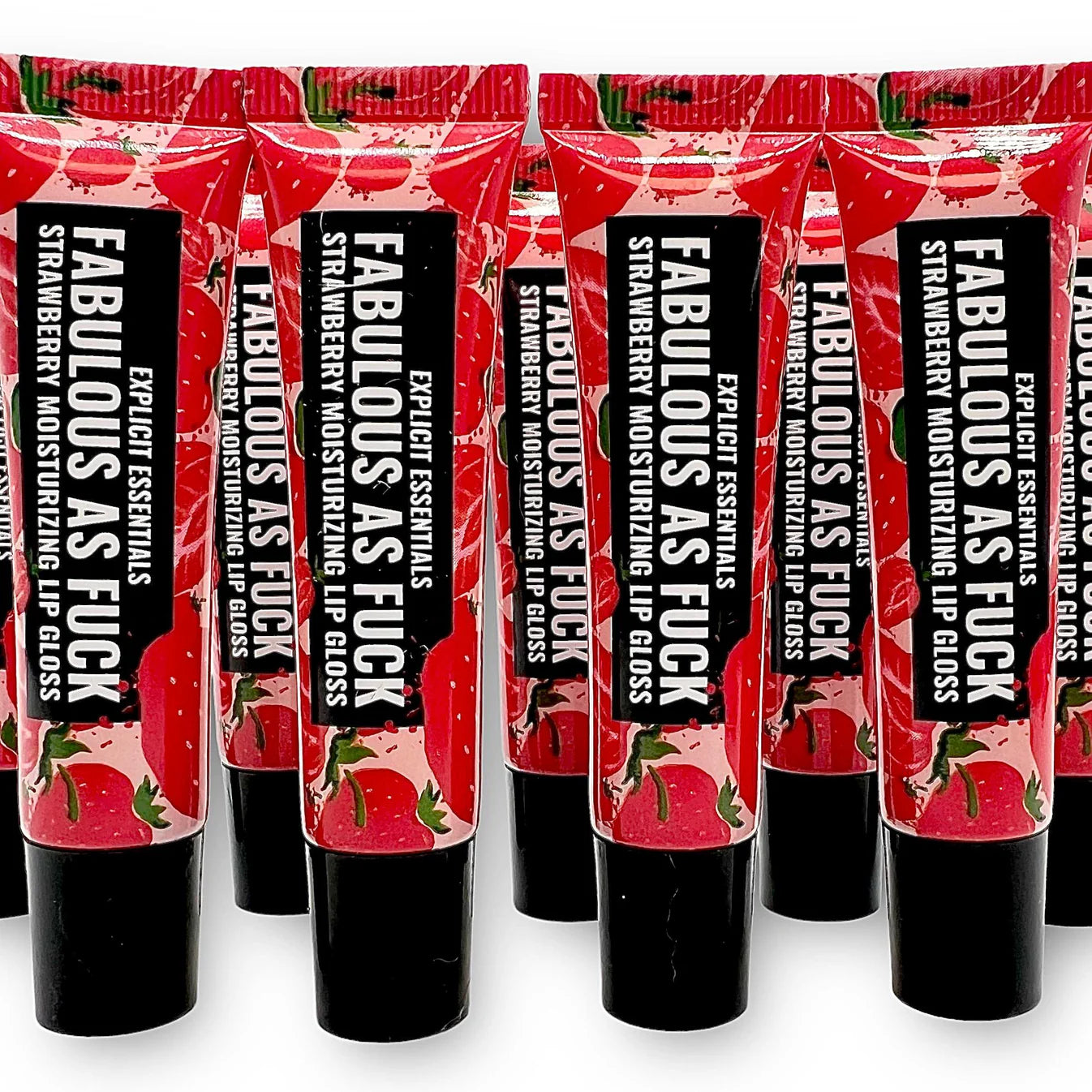 Fabulous As F@ck Strawberry Lip Gloss-Explicit Essentials-The Bullish Store