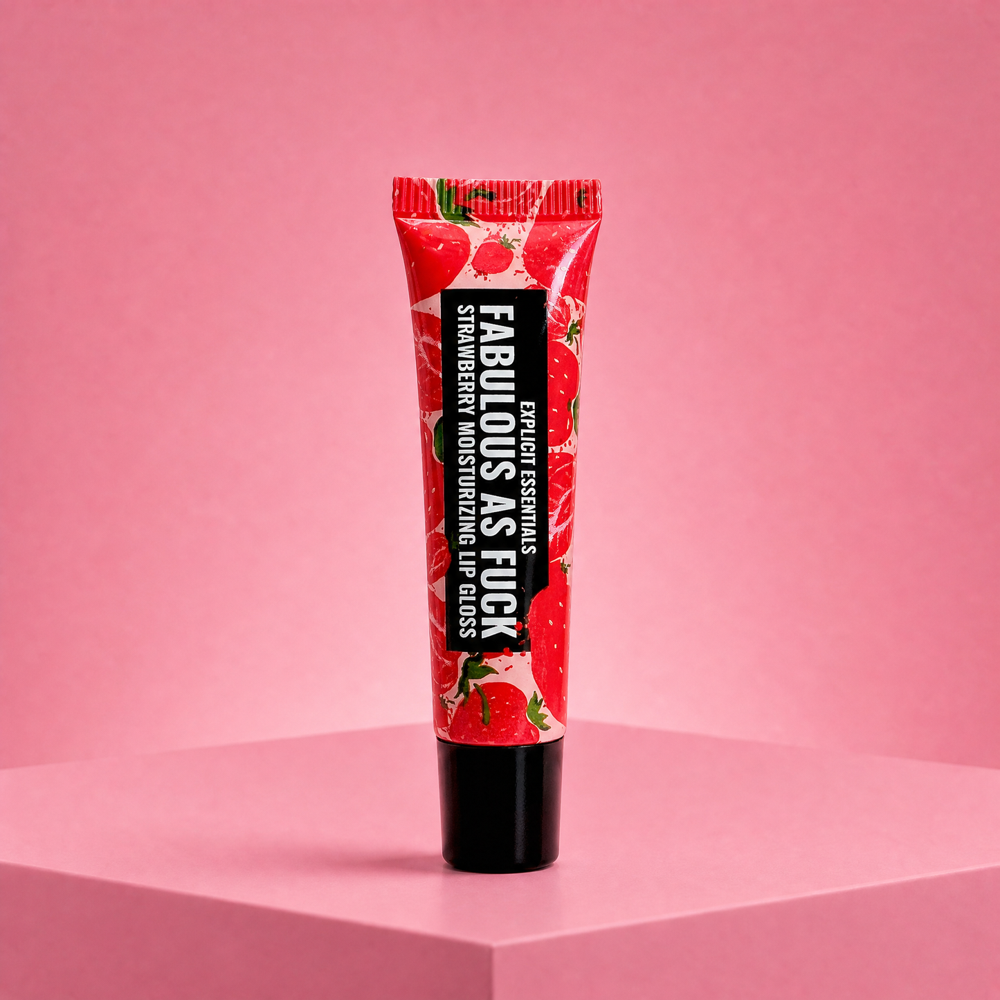 Fabulous As F@ck Strawberry Lip Gloss-Explicit Essentials-The Bullish Store