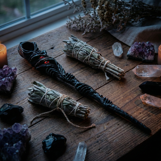 Faceless Ghost Magic Wand | Mystical Wizards Stick