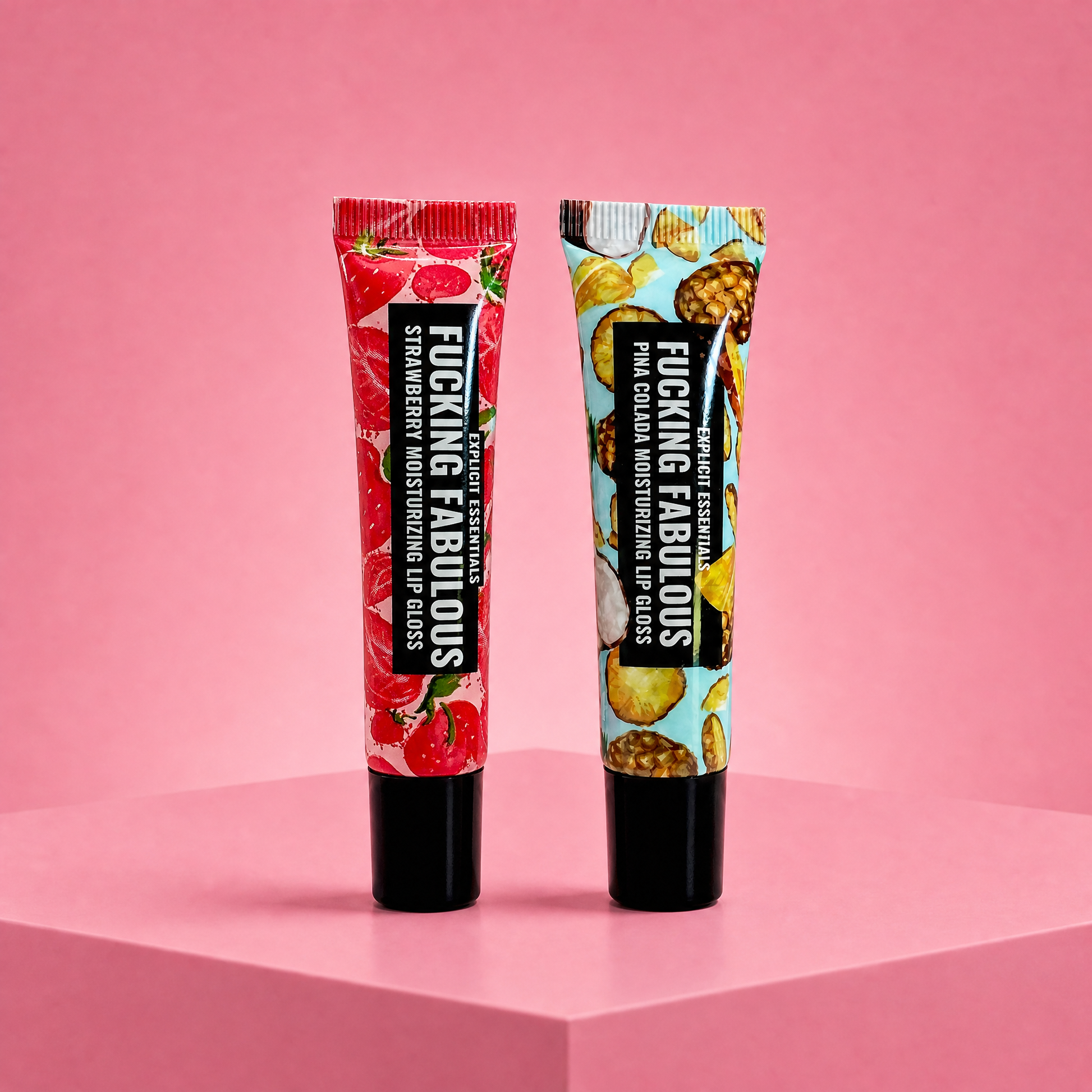Fabulous As F@ck Strawberry Lip Gloss-Explicit Essentials-The Bullish Store