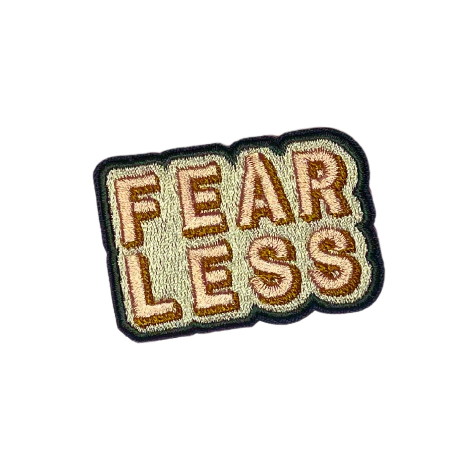 Fearless Iron-on Embroidered Patch | Heat-seal Patches Accessories