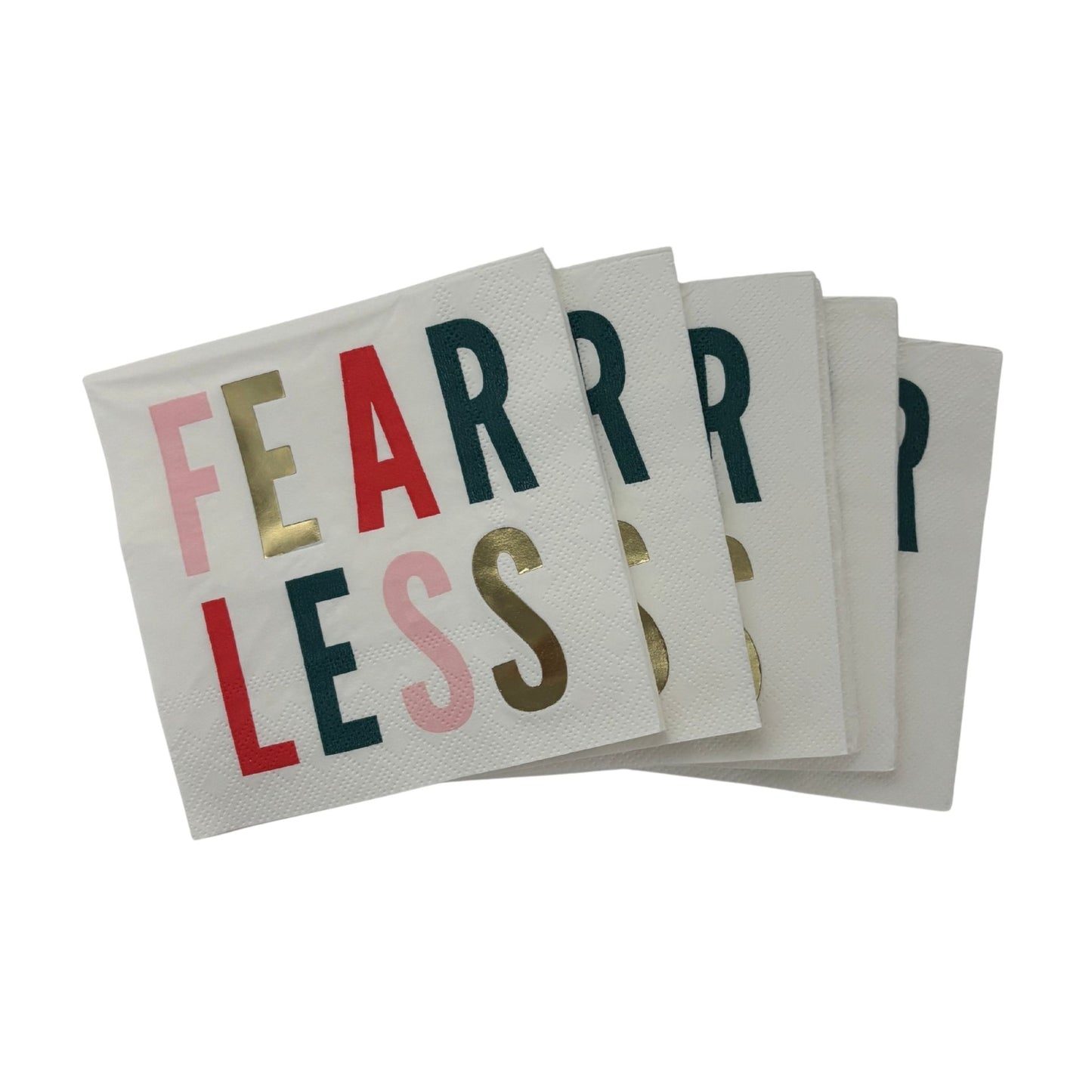 Fearless Party/Beverage/Cocktail Napkins | 5" Square