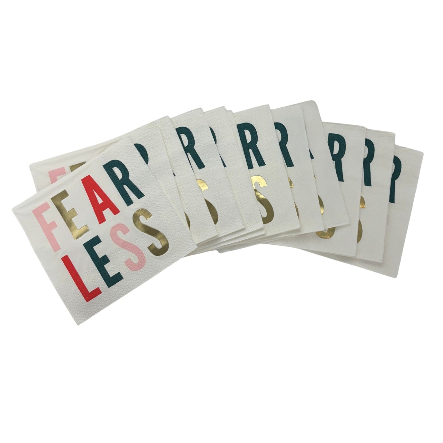 Fearless Party/Beverage/Cocktail Napkins | 5" Square