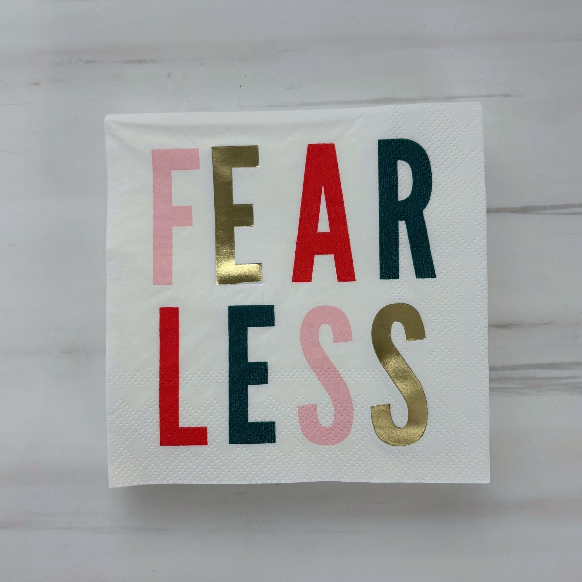 Fearless Party/Beverage/Cocktail Napkins | 5" Square