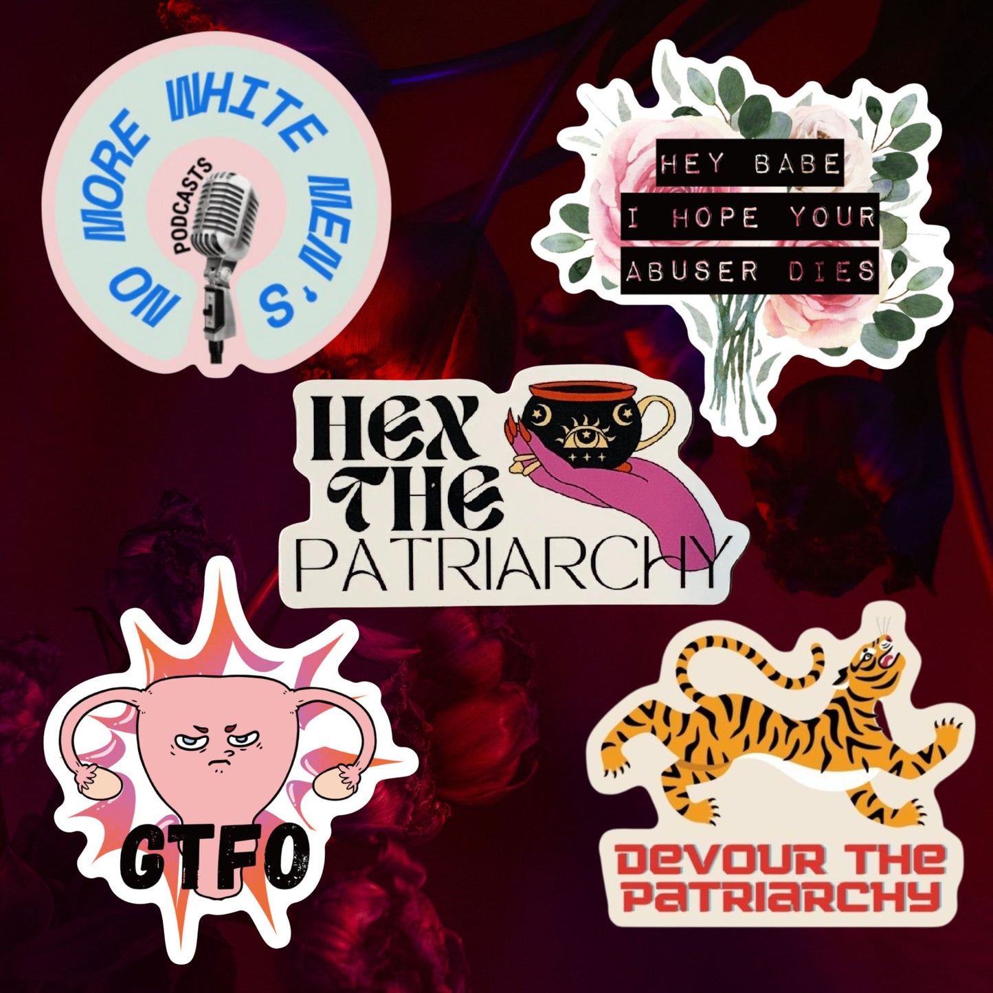 Feminist Killjoy Sticker Bundle | Glossy Die Cut Vinyl Sticker