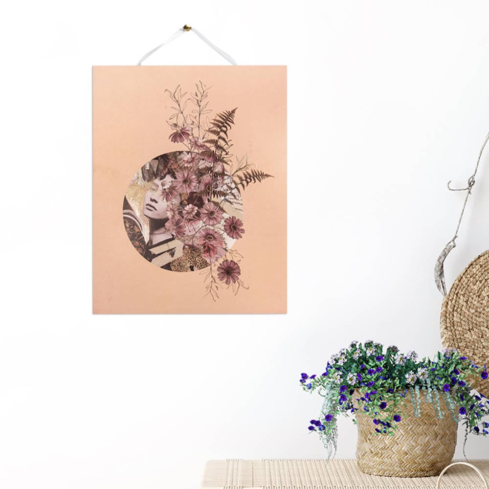 Fern 11" x 14" Art Print | Pre-Hung with Silk Ribbon for Easy Hanging | Gift for Her