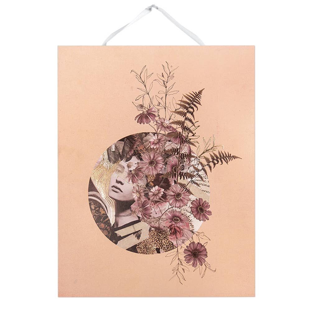 Fern 11" x 14" Art Print | Pre-Hung with Silk Ribbon for Easy Hanging | Gift for Her