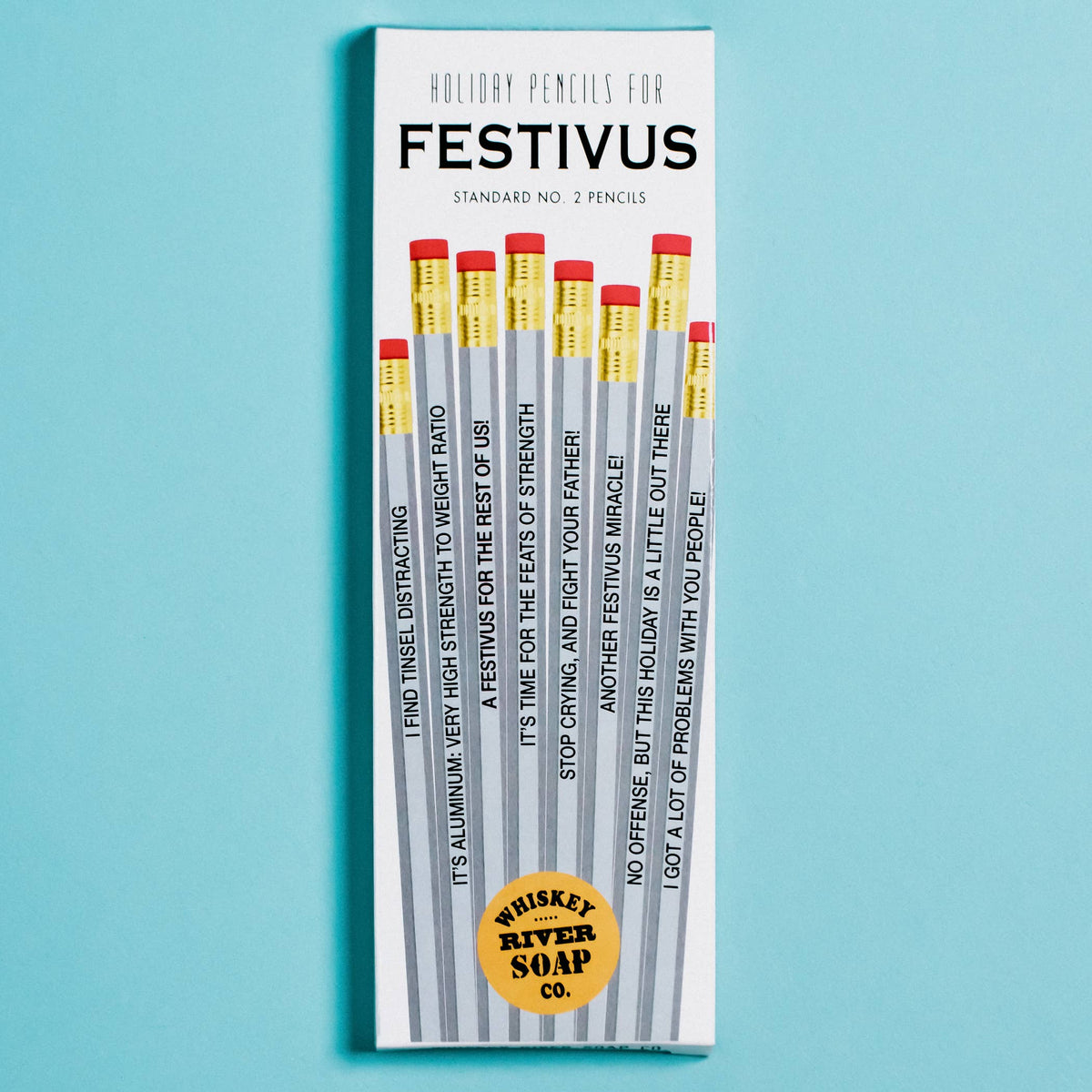 Festivus Pencils | Set of 8 No. 2 Pencils
