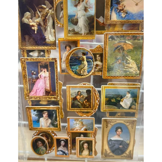 Figures 3D Stereoscopic Stickers | Sticker Sheet