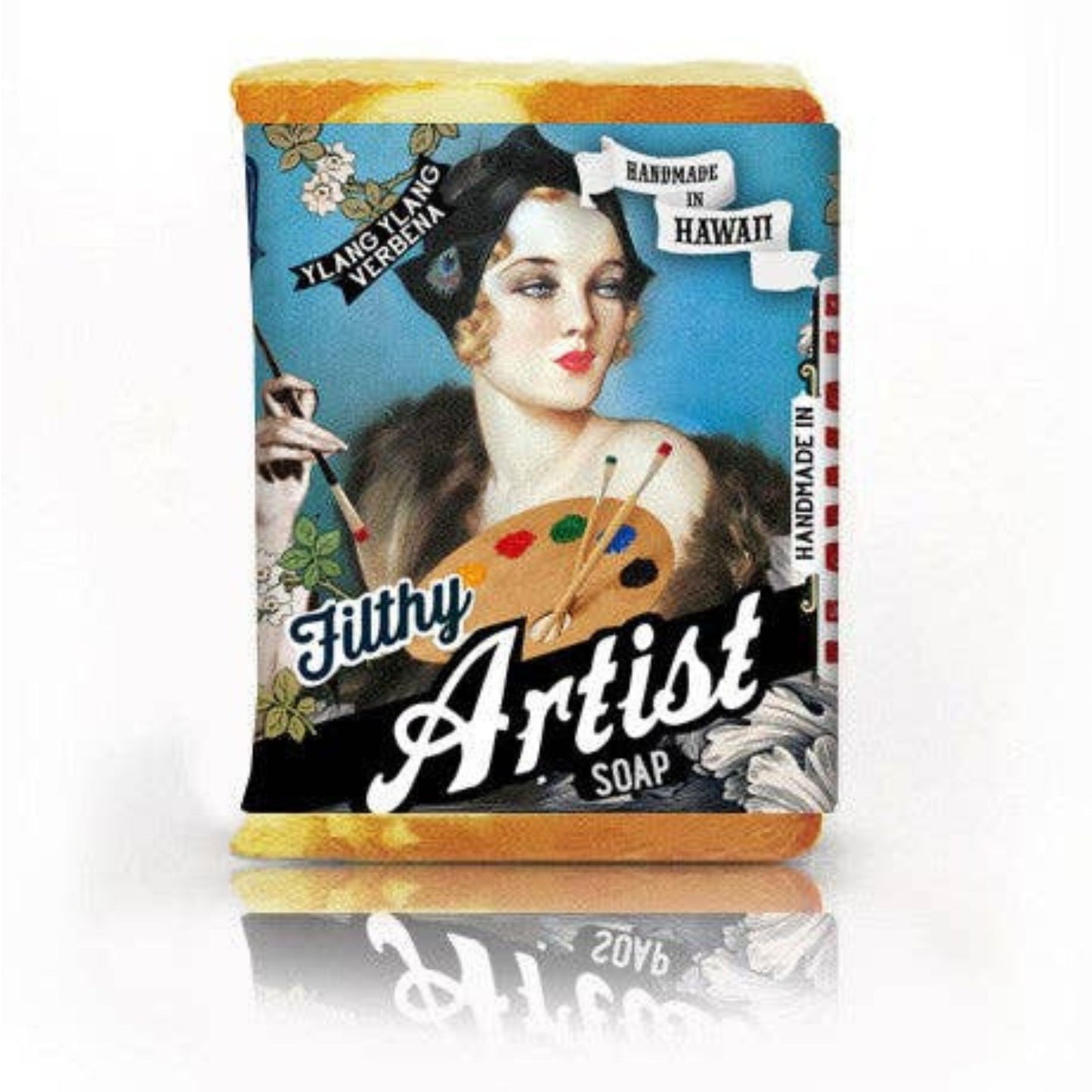 Filthy Artist Soap in Ylang Ylang Verbena Scent | Handmade All-natural Skincare Bar Soap