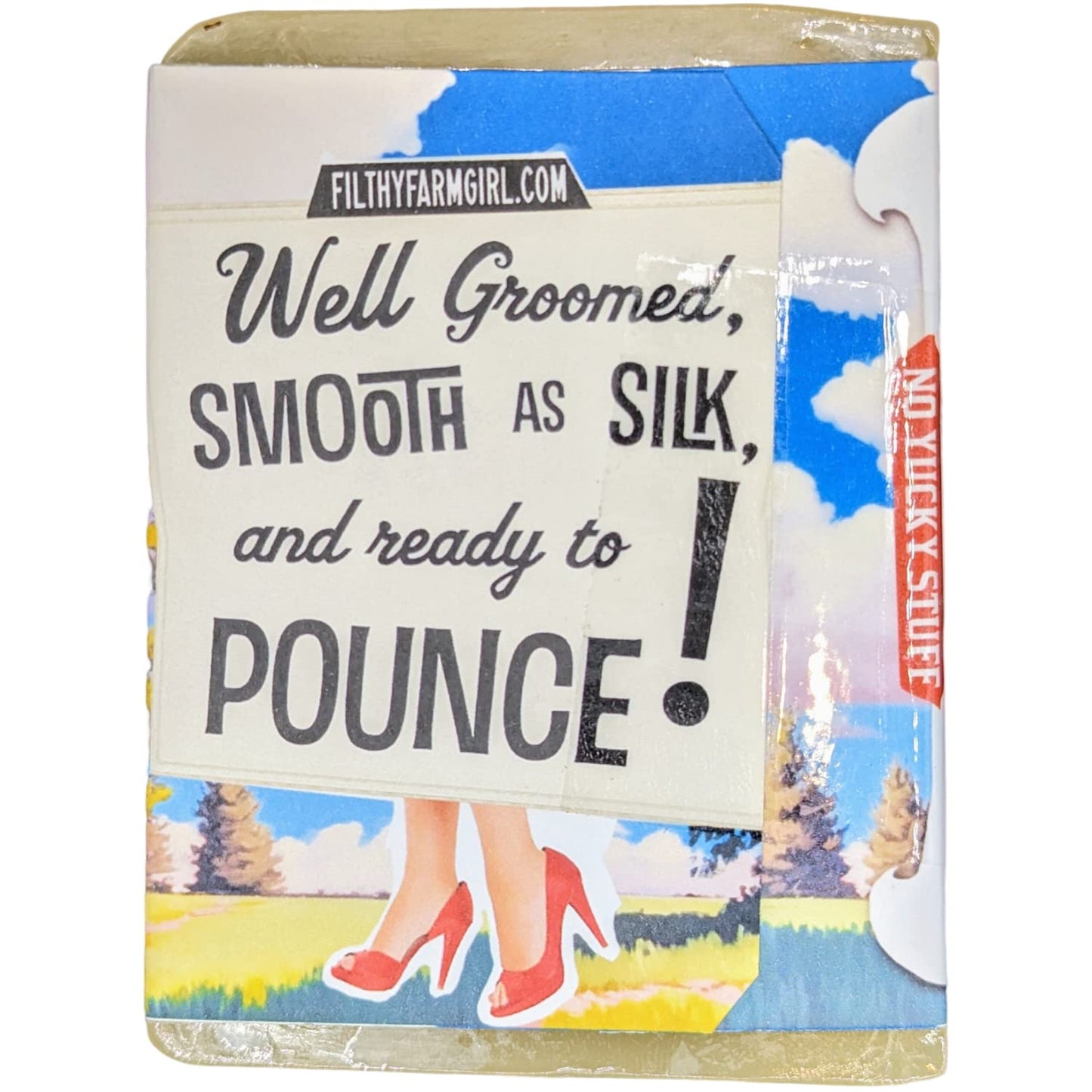 Filthy Cougar Soap in Orange Rose Scent | Handmade Natural Skincare Bar Soap