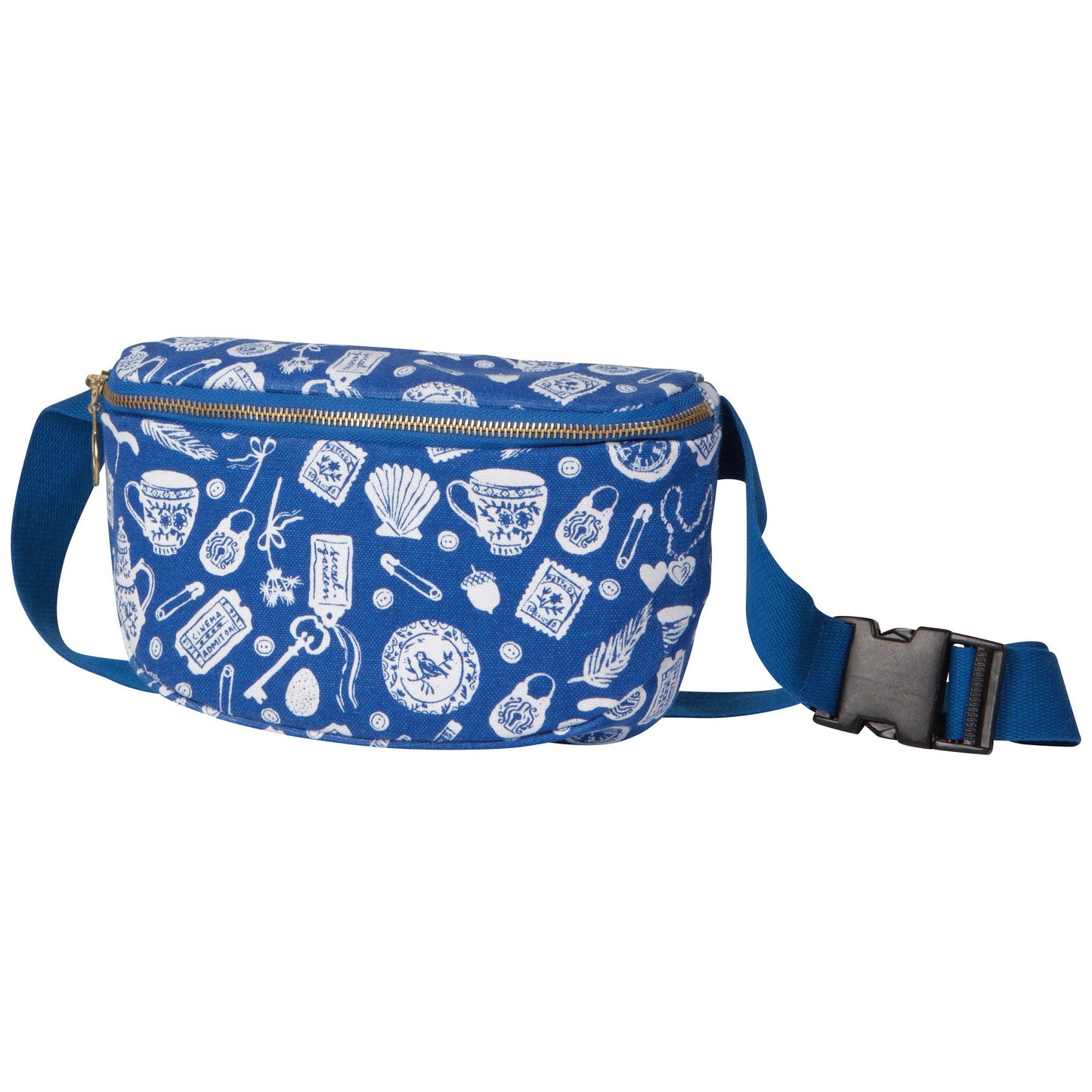 Finders Keepers Cotton Canvas Hip Bag | Adjustable Strap Waist Belt Bag Fanny Pack