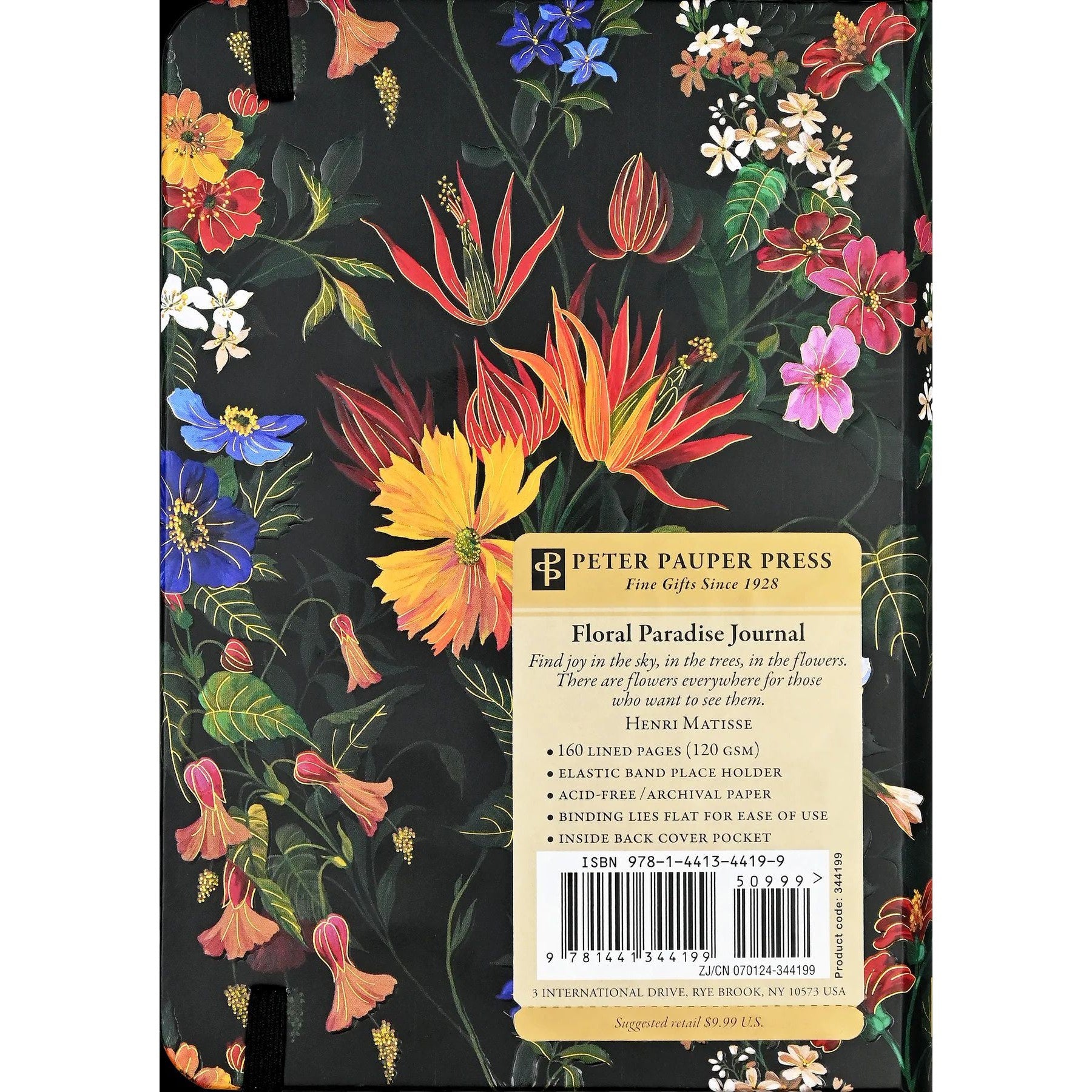 Floral Paradise Journal | Sturdy Book Bound-Style Notebook