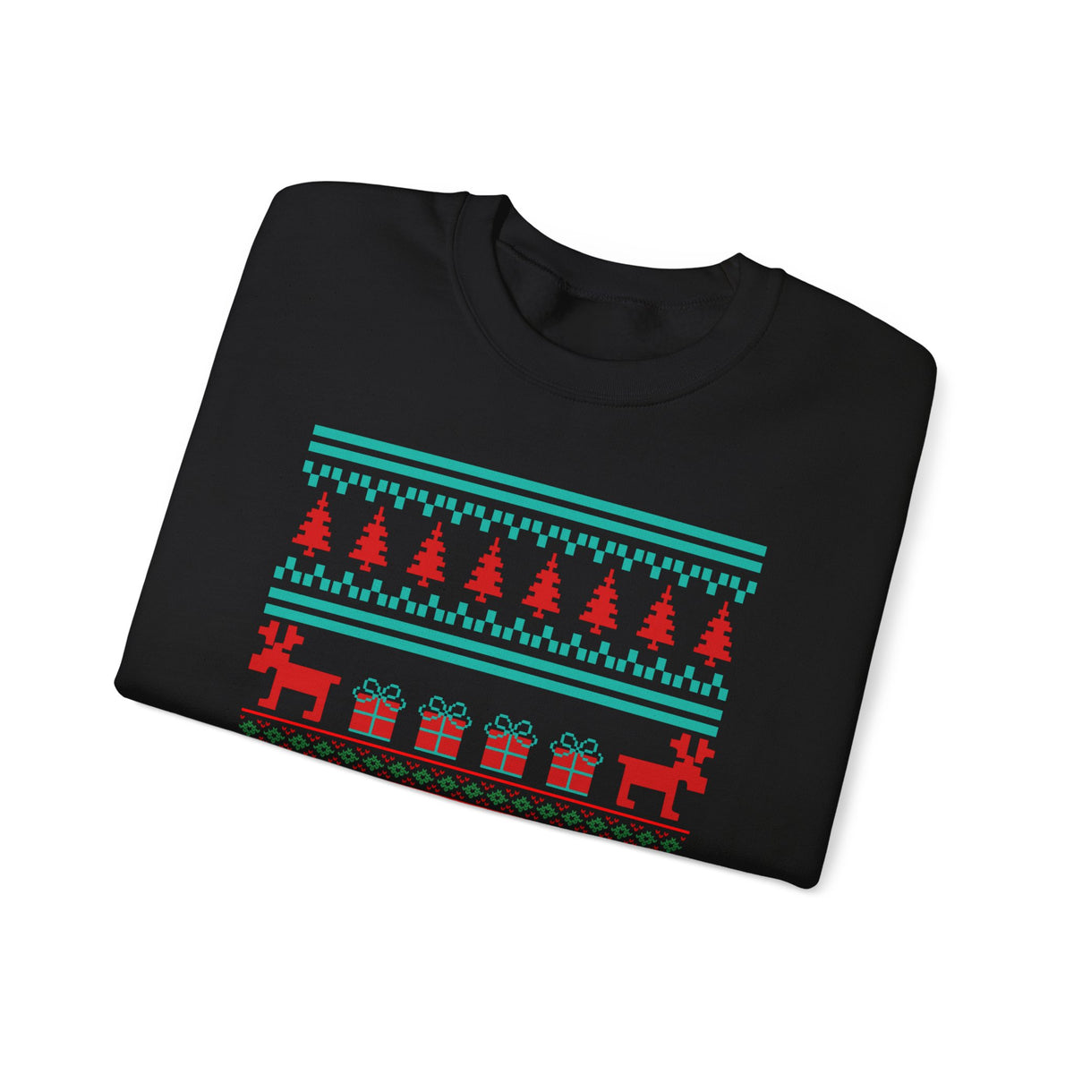 Ho Ho Dirty Ho Bag "Ugly Christmas Sweater" Unisex Heavy Blend™ Crewneck Sweatshirt (Sizes S-5X)