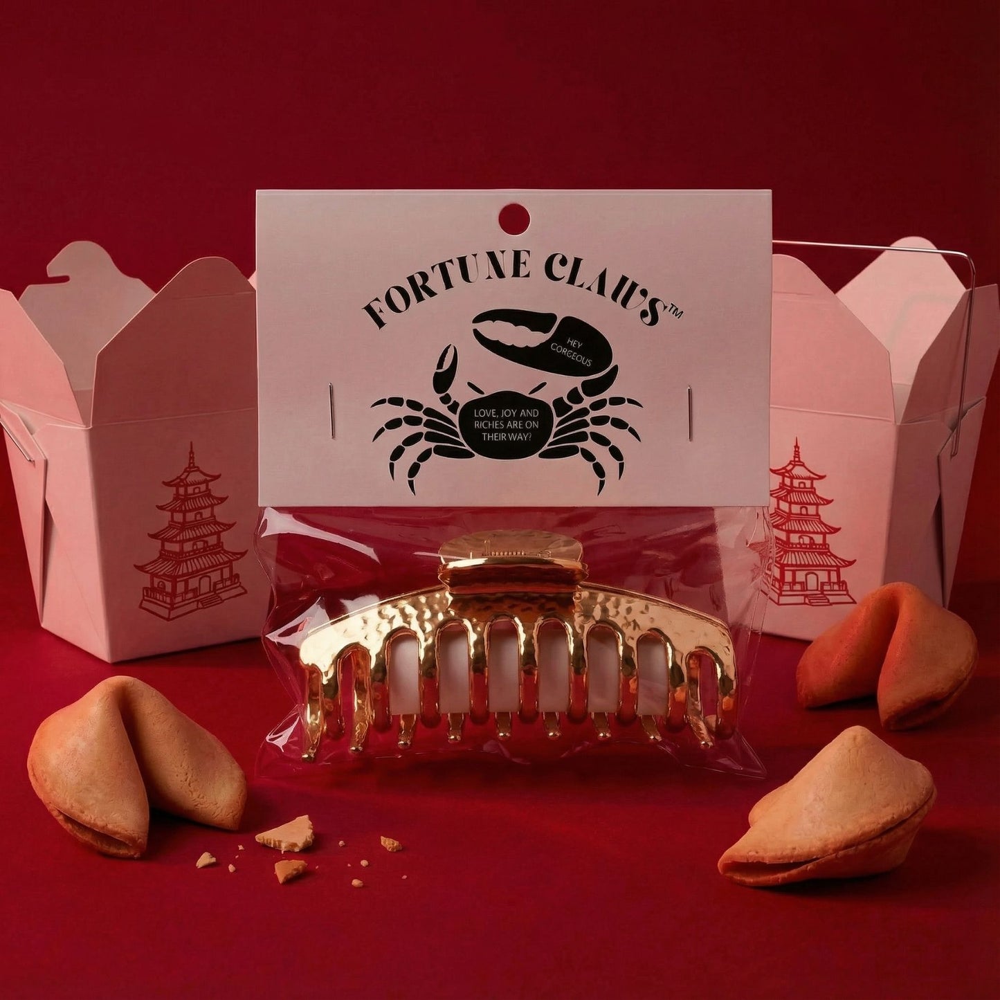 Fortune Claws™ Hair Claws | Unique Fortune Inside | Single or Gift Pack