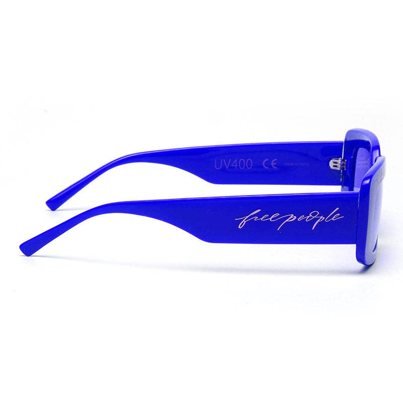 Free People x INDY "I Got My Eye On You" Blue UV400 Sun Protection Sunglasses