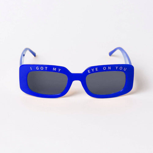 Free People x INDY "I Got My Eye On You" Blue UV400 Sun Protection Sunglasses