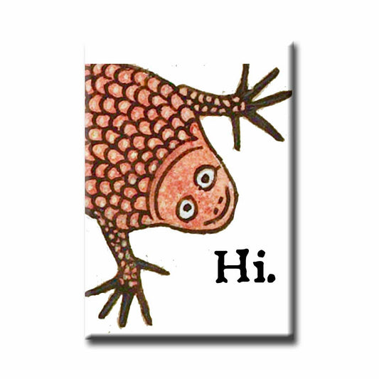 Froggy Says Hi Medieval Marginalia Refrigerator Magnet | Funny History Magnet