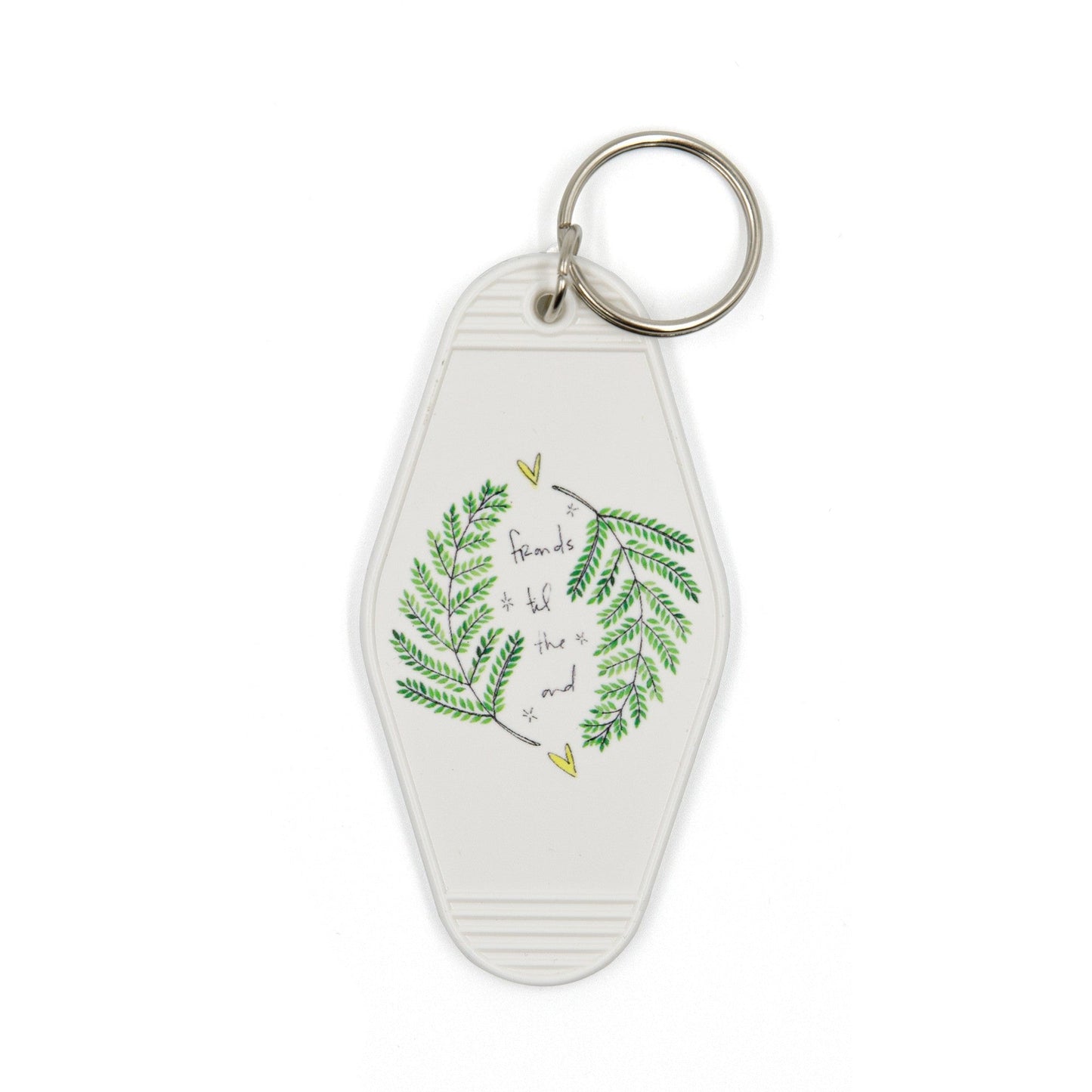 https://shop.getbullish.com/cdn/shop/files/Fronds-Til-The-End-Motel-Style-Illustrated-Funny-Keychain-White-Green-6.jpg?v=1692825346&width=1445