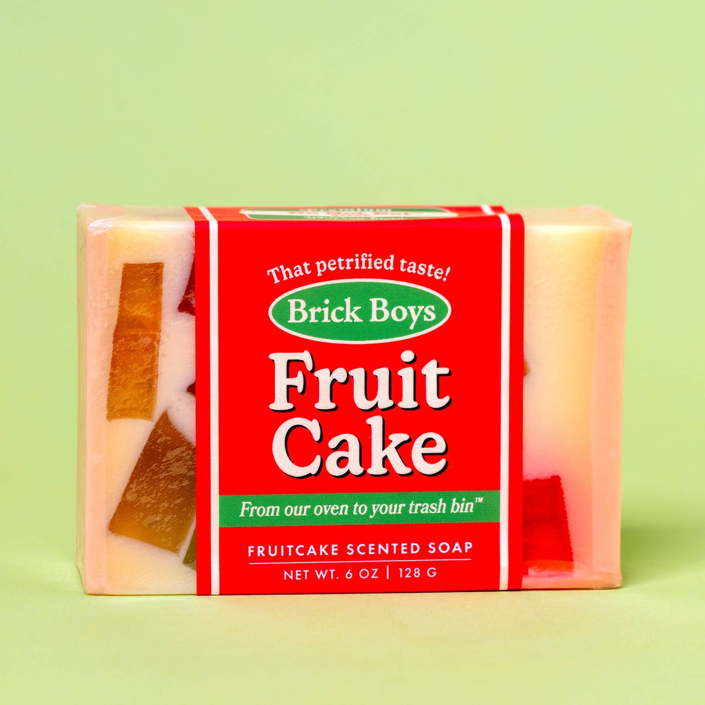 Fruit Cake Bar Soap | Funny Handmade Vegan Soap