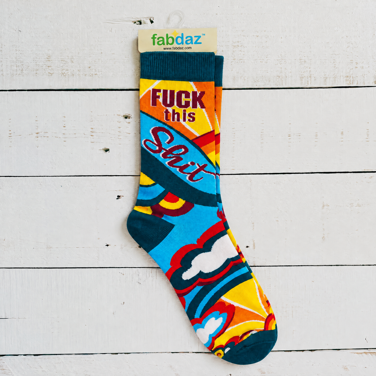 Fuck This Shit Women's Crew Socks-Fabdaz-The Bullish Store
