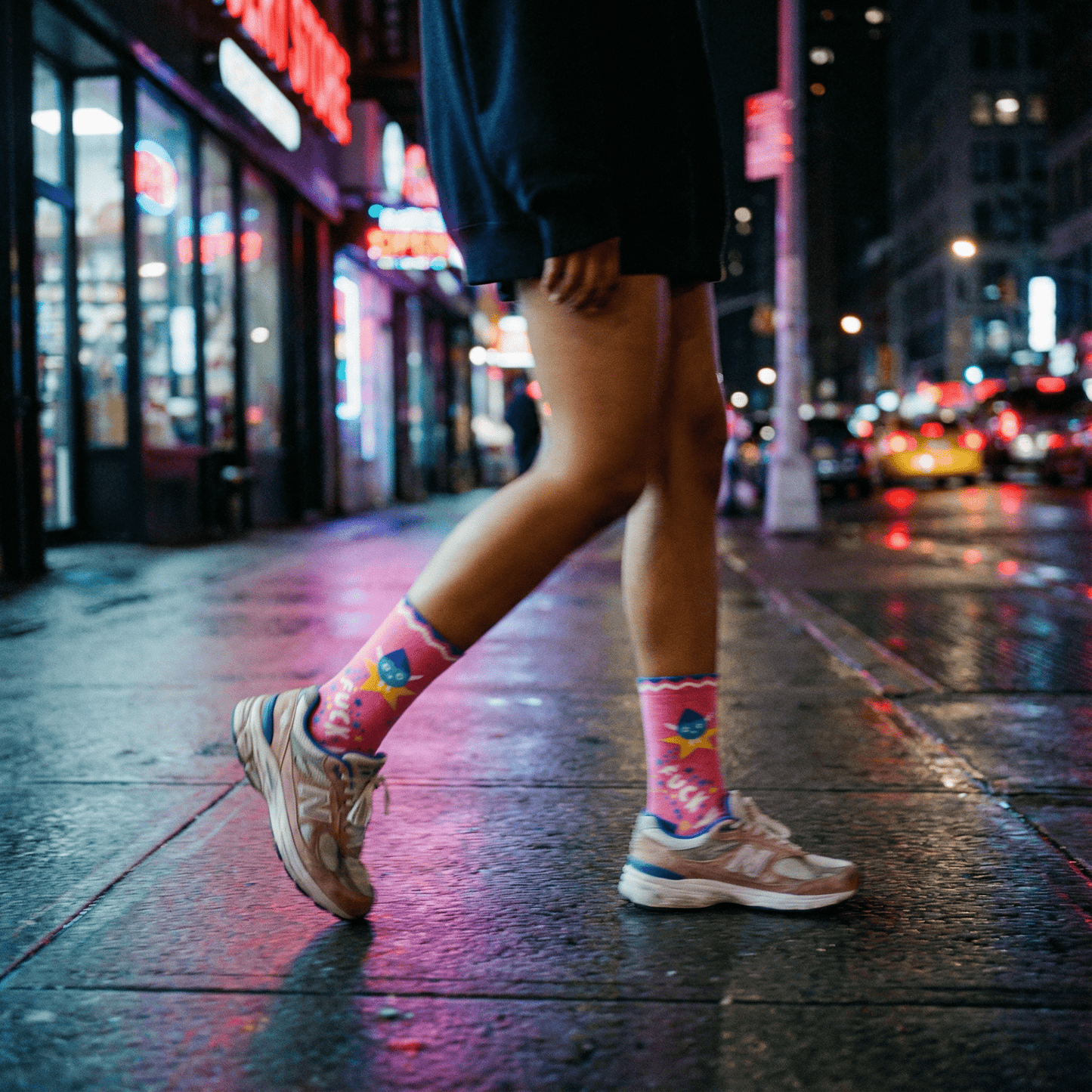 Fuck Yeah Kind Of Day Women's Crew Socks | BlueQ at GetBullish