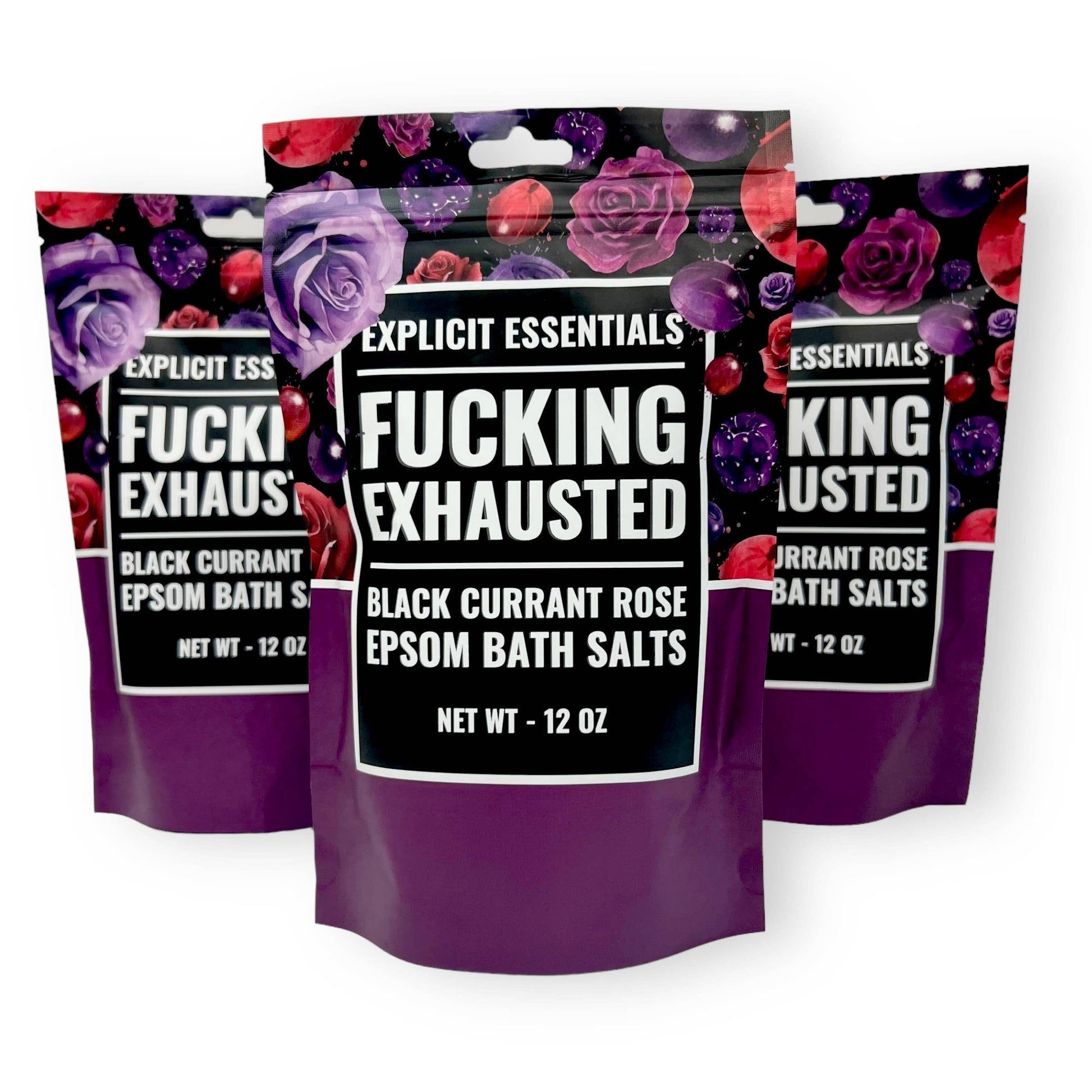 Fucking Exhausted Bath Salts | 12oz Bag-Explicit Essentials-The Bullish Store