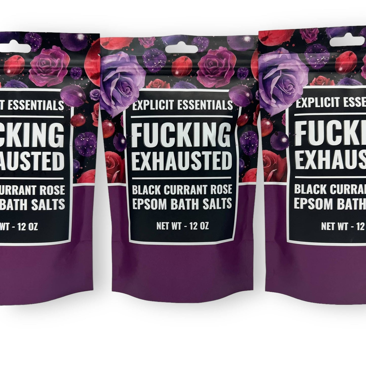 Fucking Exhausted Bath Salts | 12oz Bag-Explicit Essentials-The Bullish Store
