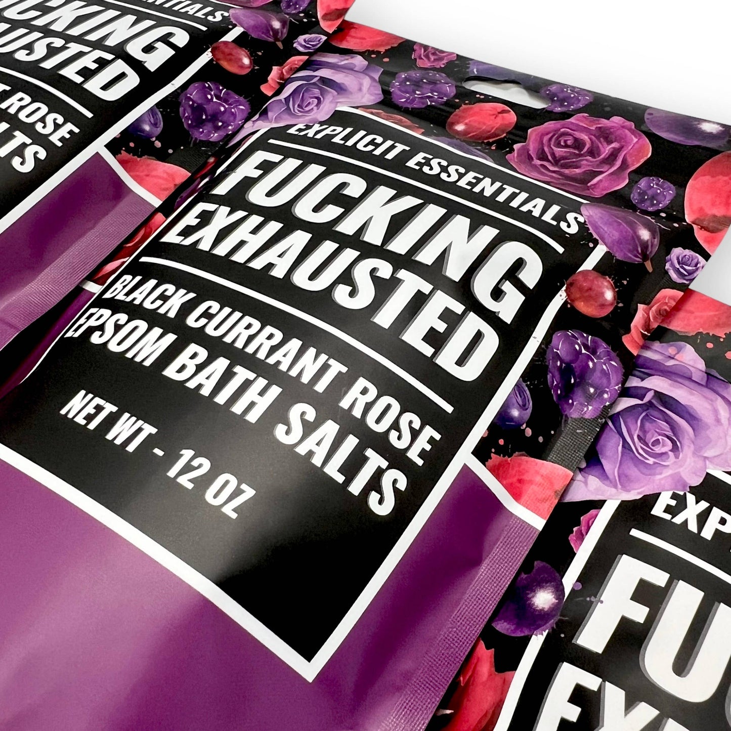 Fucking Exhausted Bath Salts | 12oz Bag-Explicit Essentials-The Bullish Store