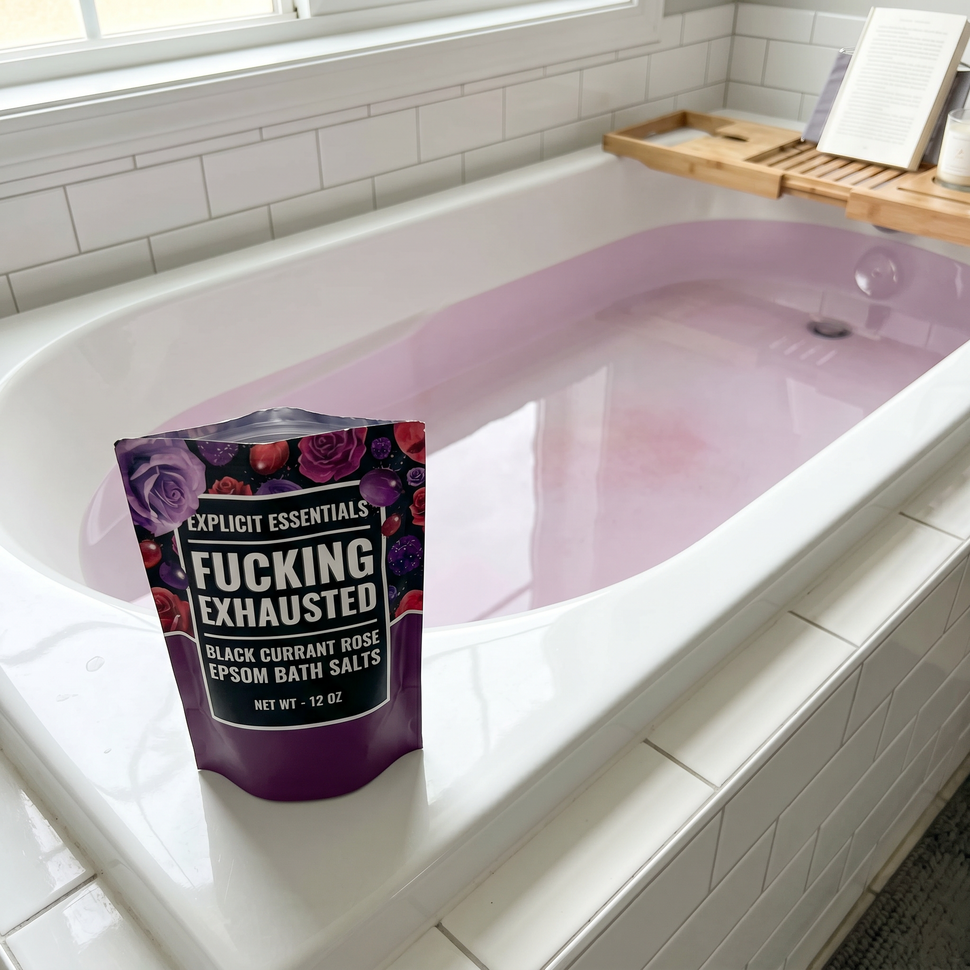 Fucking Exhausted Bath Salts | 12oz Bag-Explicit Essentials-The Bullish Store