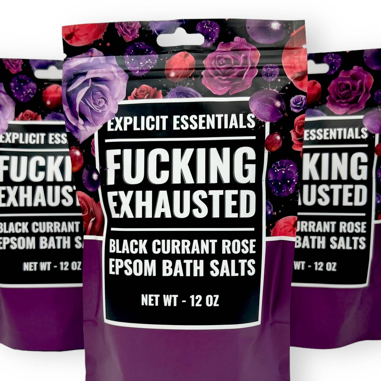 Fucking Exhausted Bath Salts | 12oz Bag-Explicit Essentials-The Bullish Store