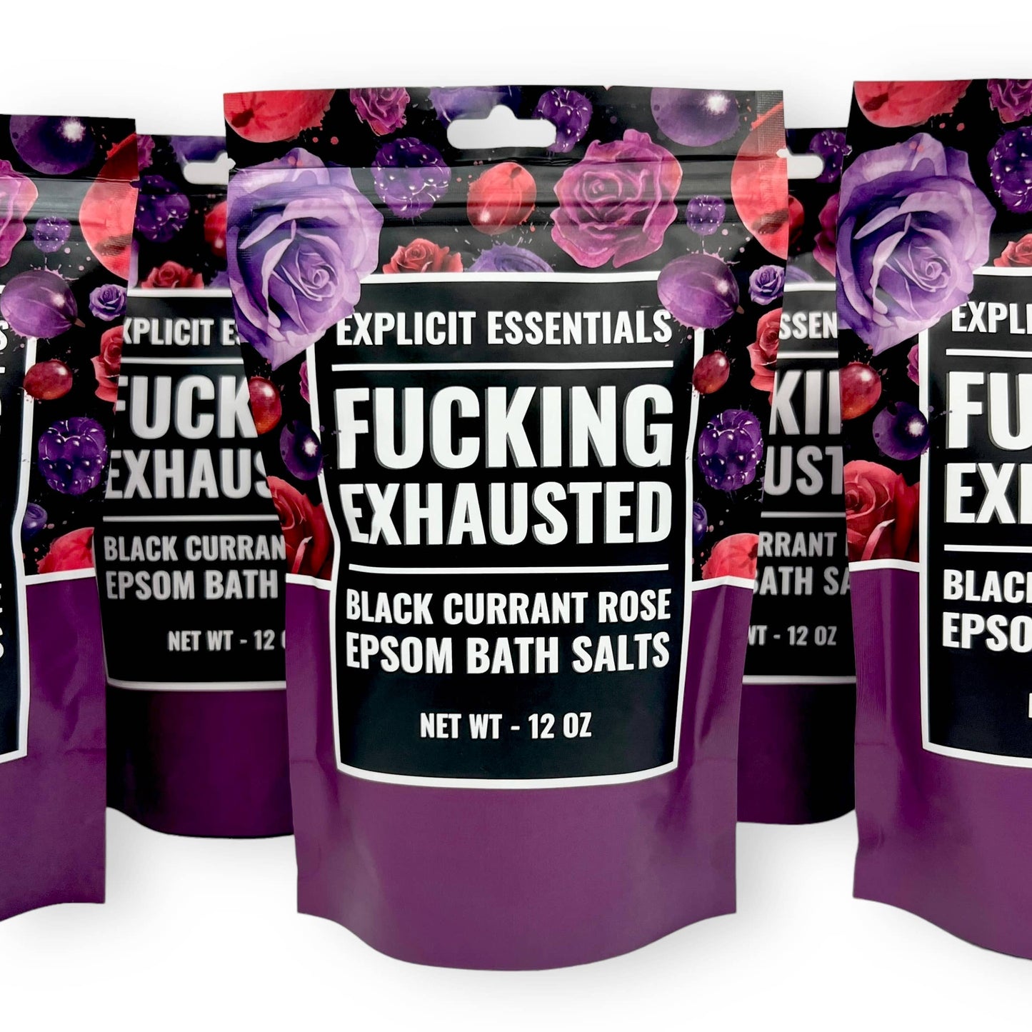 Fucking Exhausted Bath Salts | 12oz Bag-Explicit Essentials-The Bullish Store
