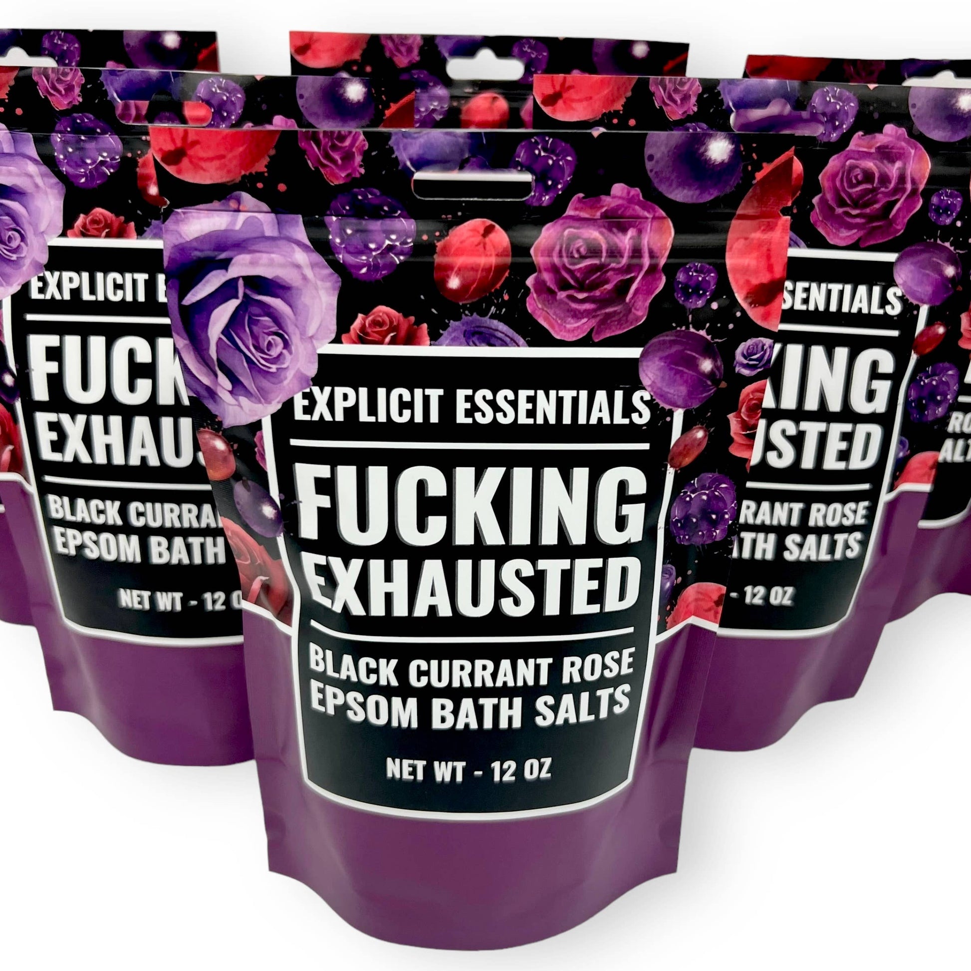 Fucking Exhausted Bath Salts | 12oz Bag-Explicit Essentials-The Bullish Store
