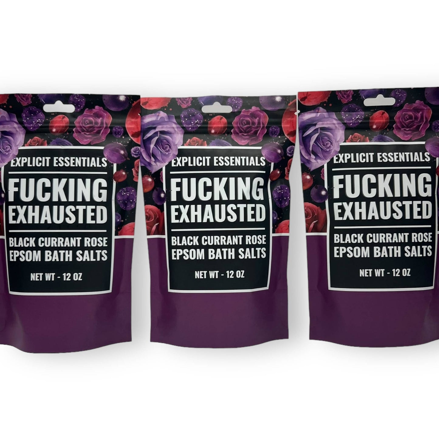 Fucking Exhausted Bath Salts | 12oz Bag-Explicit Essentials-The Bullish Store
